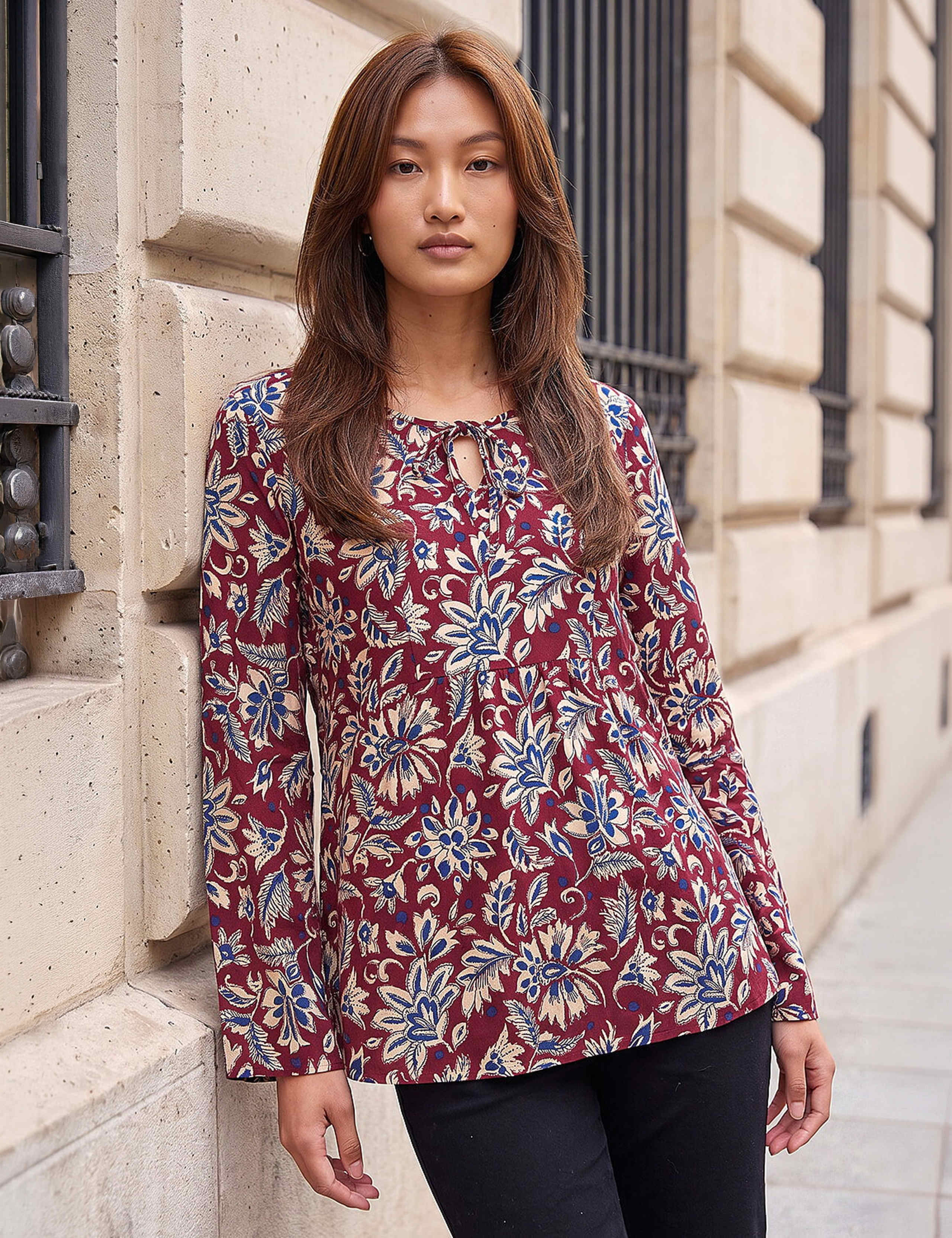 Floral Soft Touch Top