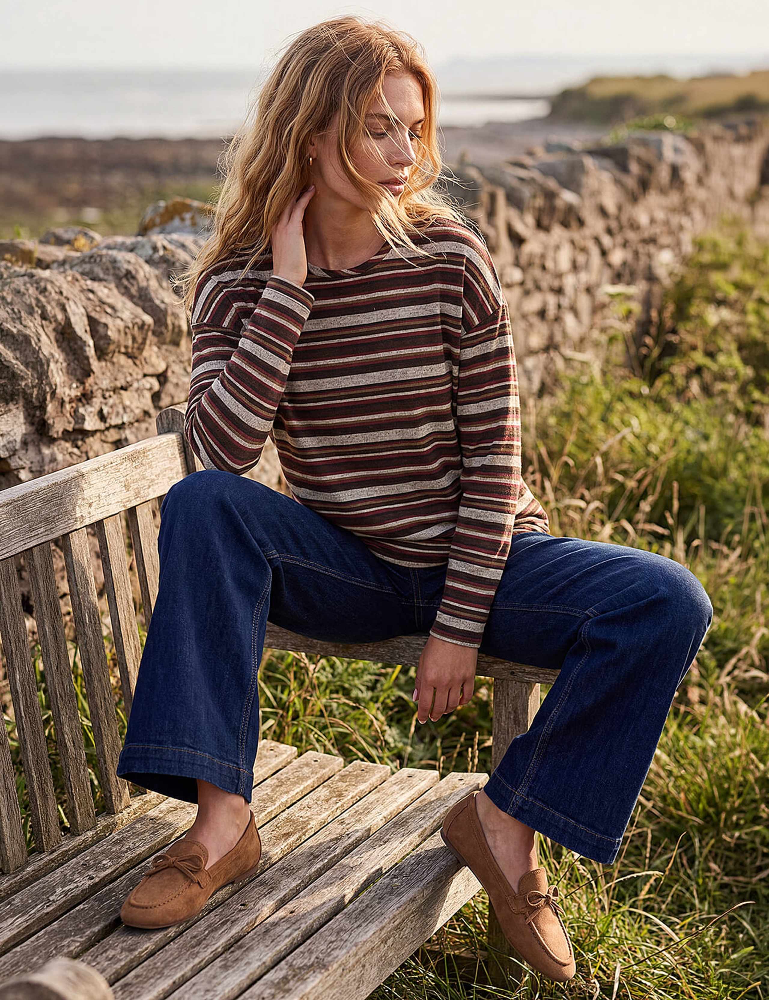 Striped Regular Fit Top