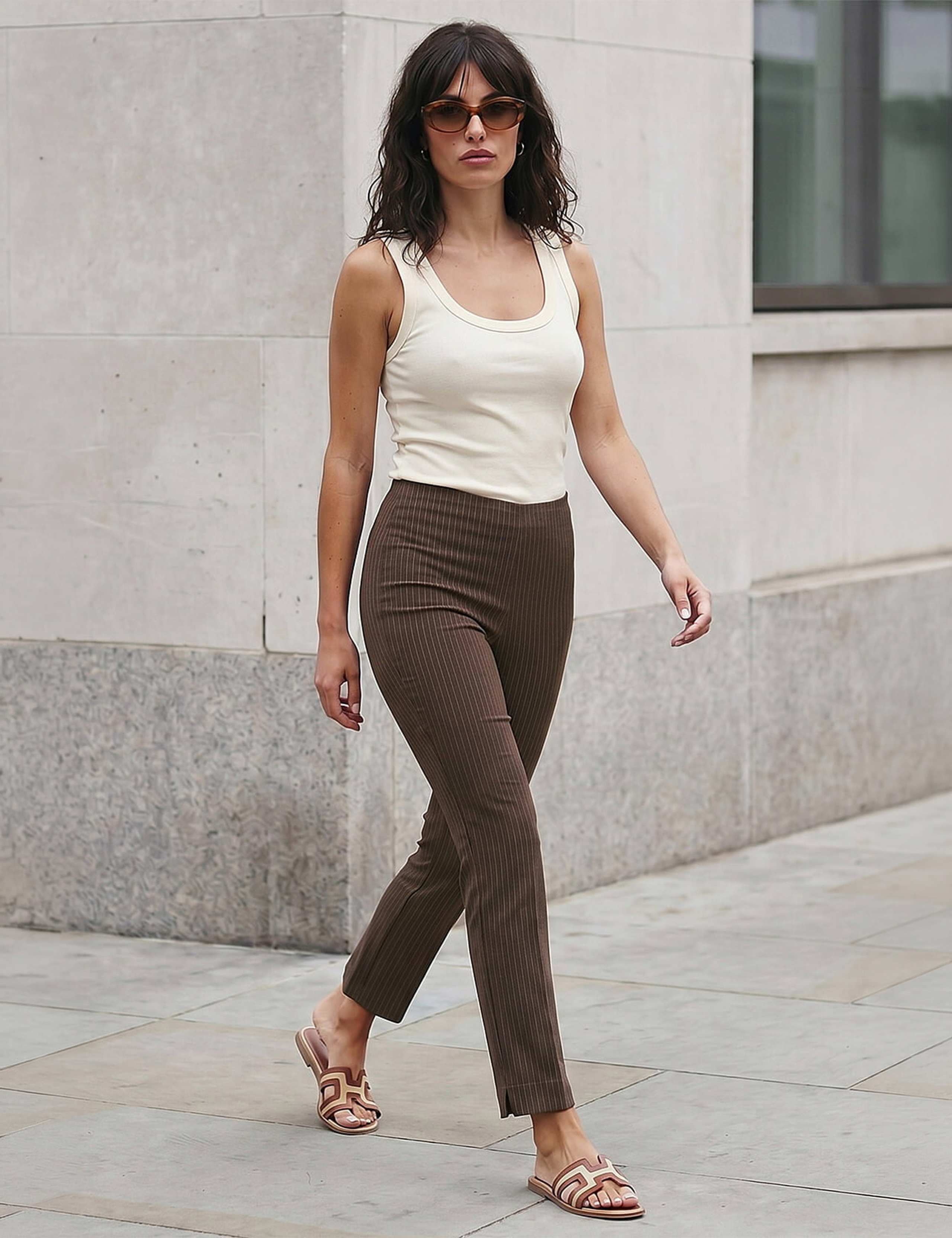 Striped Trousers