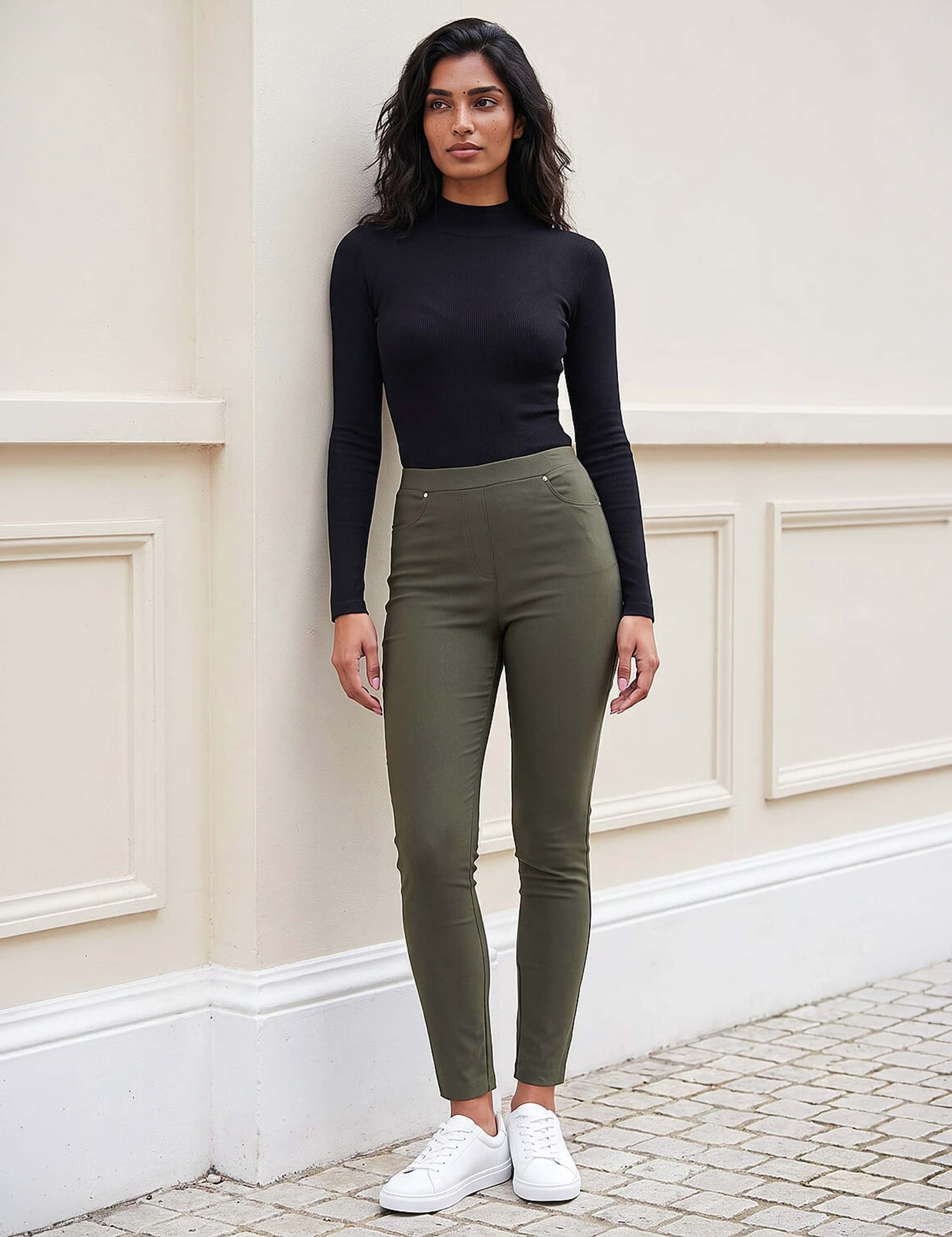 Thermal Mid Rise Slim Fit Jeans