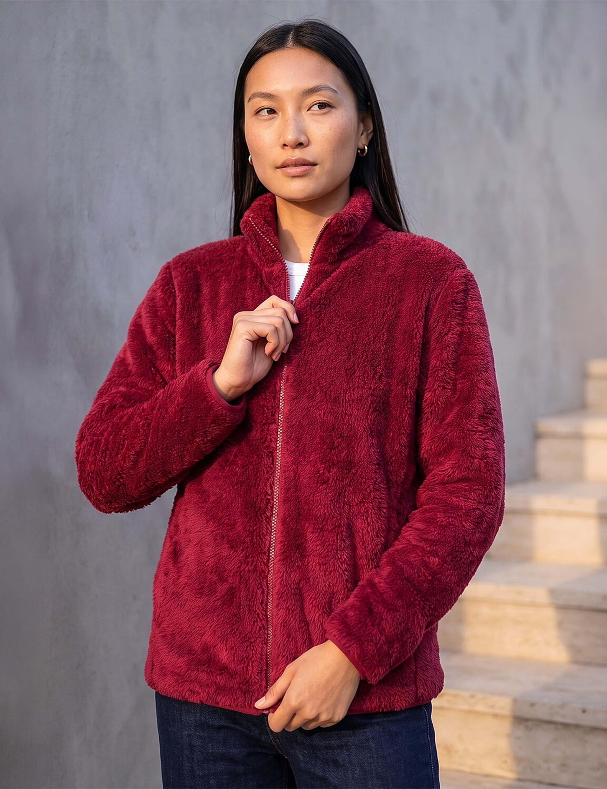 Sherpa Fleece Jacket