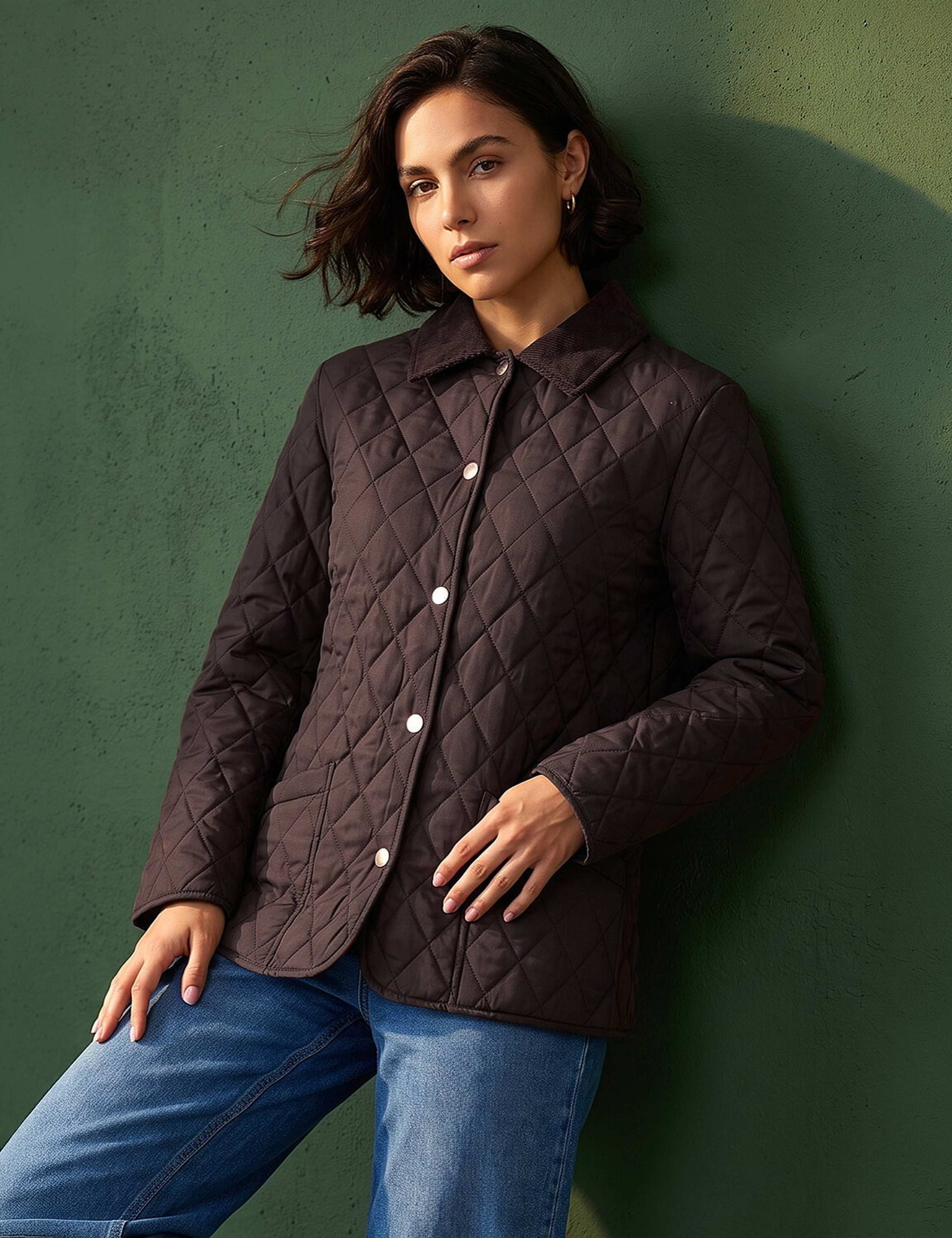 Quilted Collar Jacket