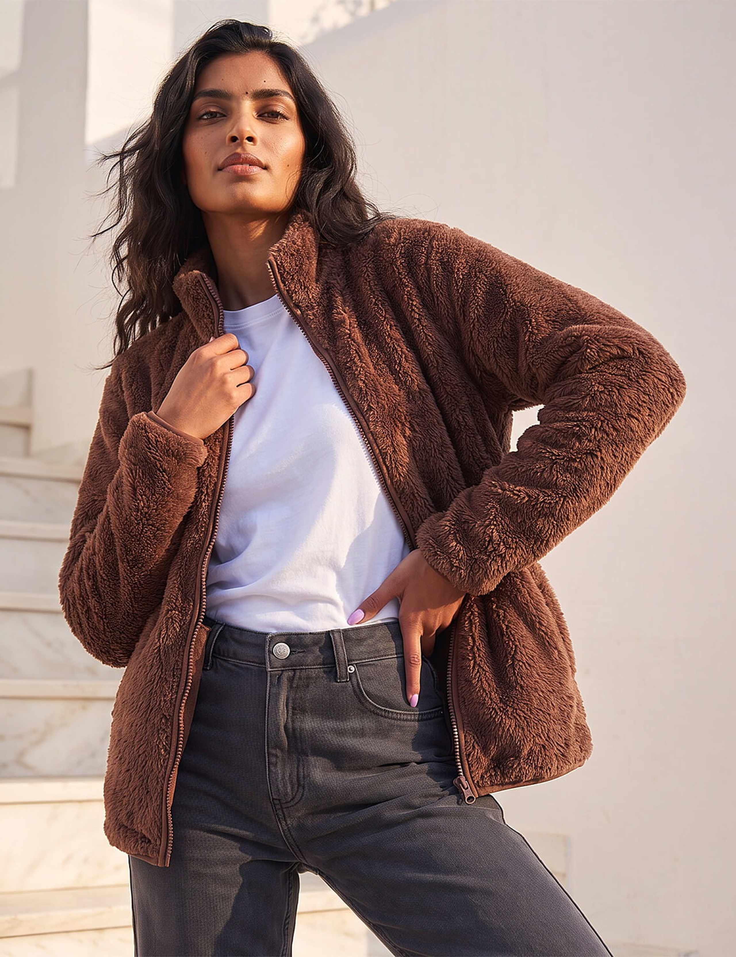 Sherpa Fleece Jacket