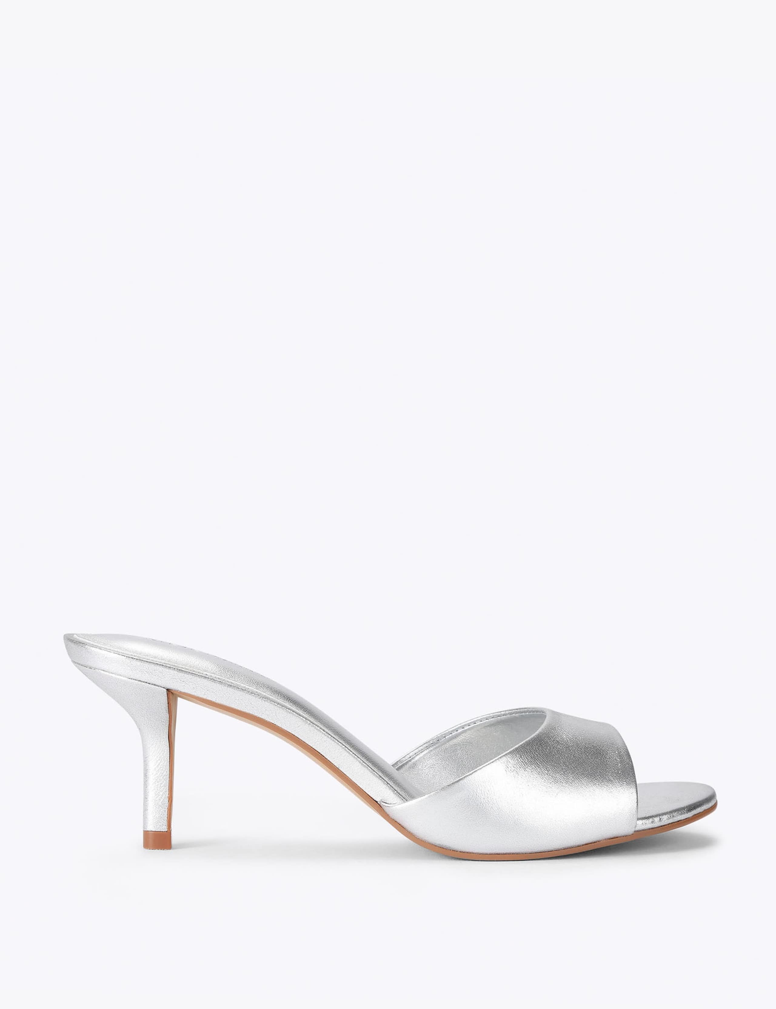 Kendrix Leather Stiletto Heel Mules