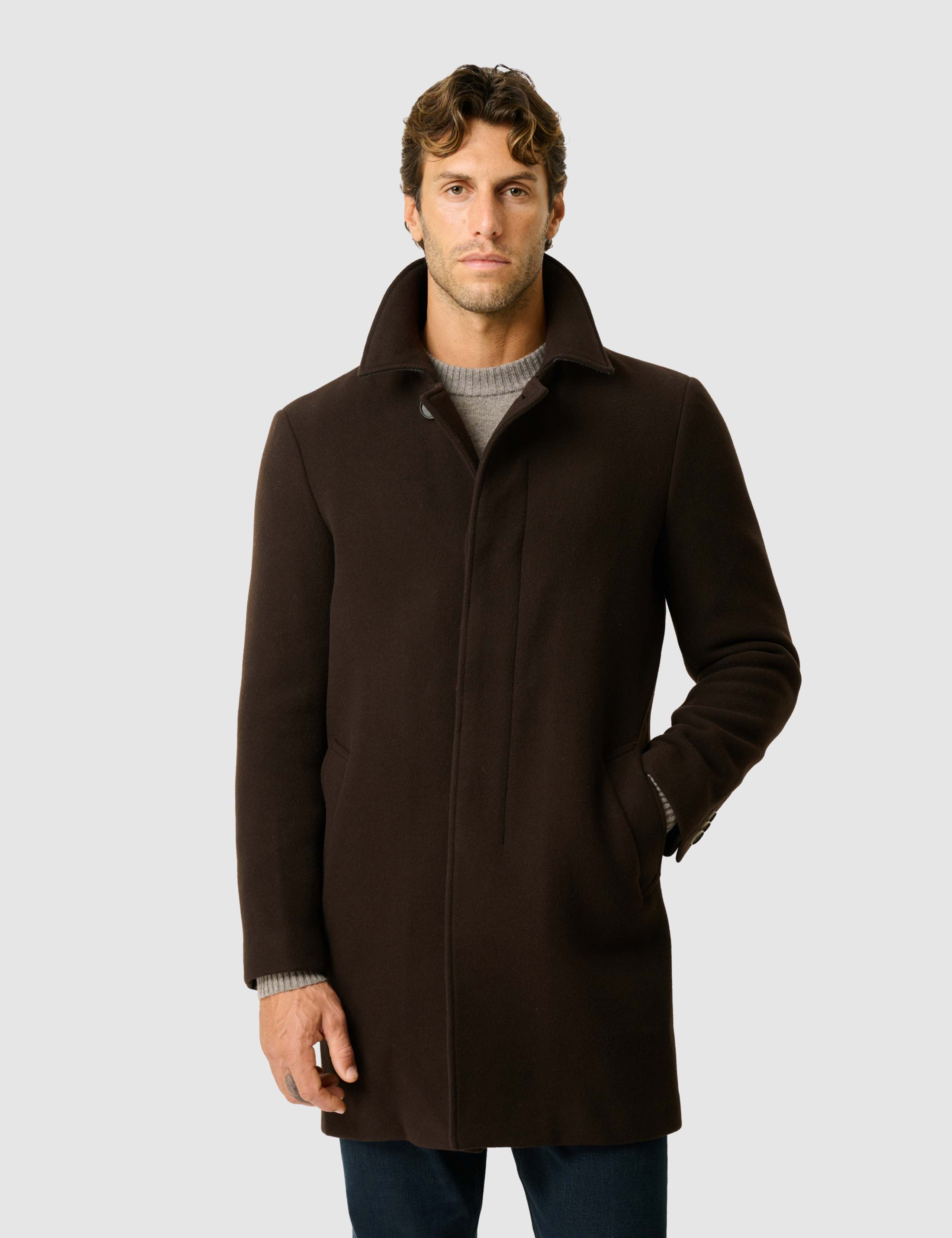 Murchison Wool Rich Tailored Overcoat