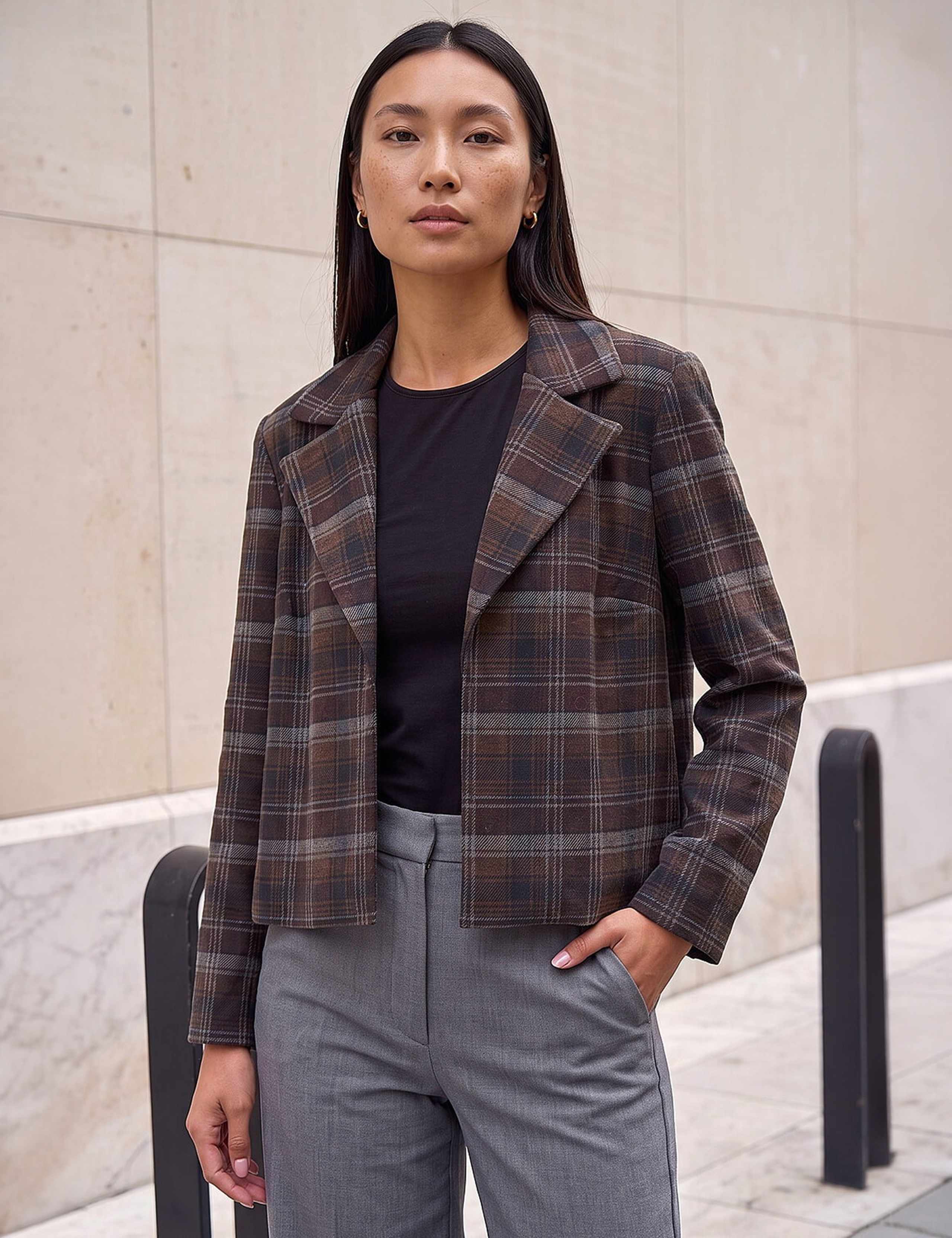 Checked Jacket