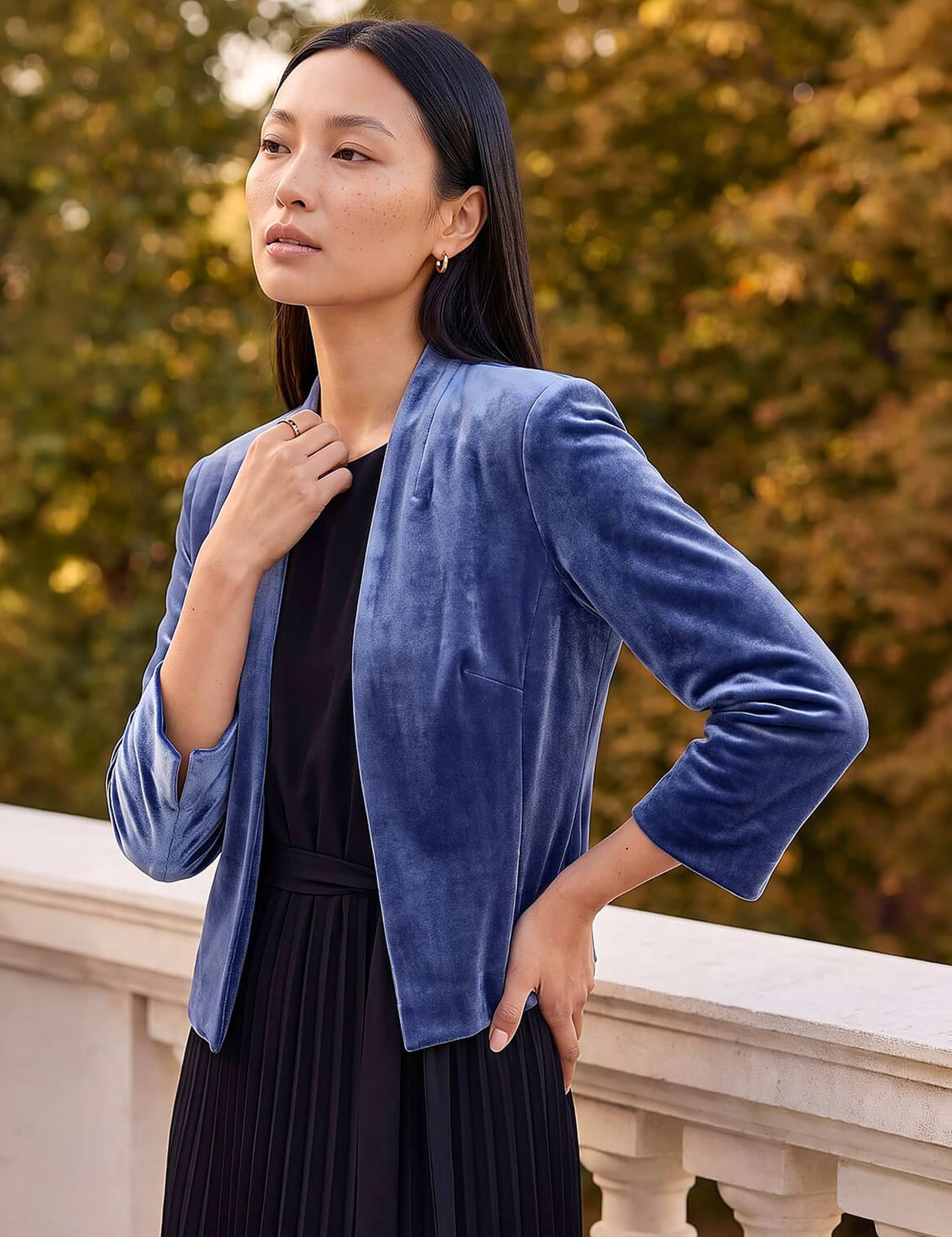 Velvet Short Jacket