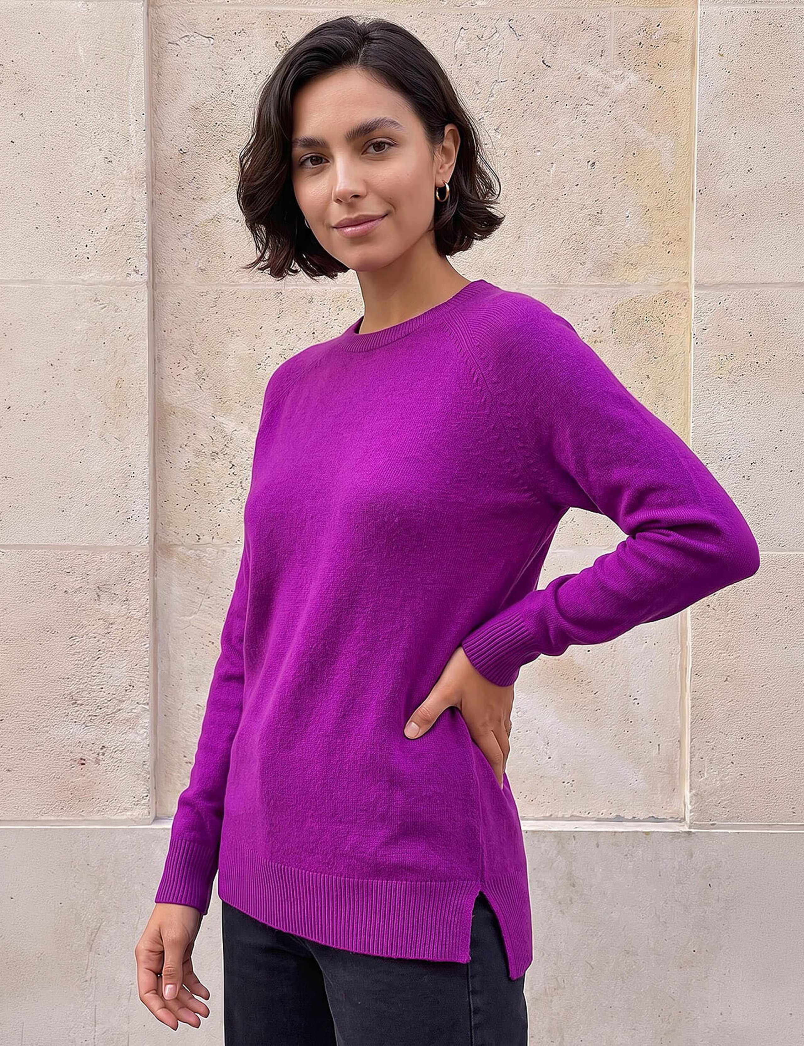 Split Hem Jumper