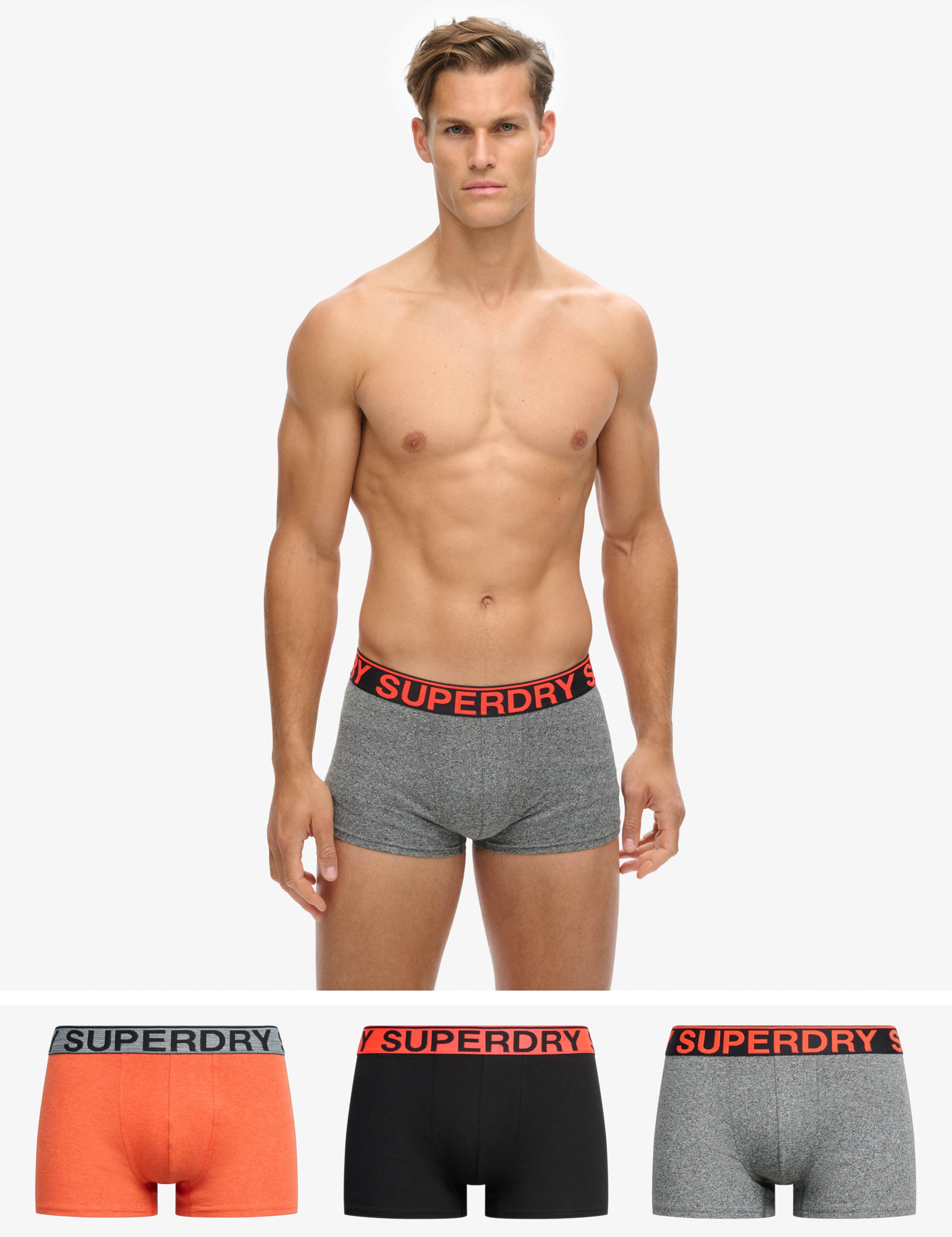 3pk Cotton Rich Jersey Trunks