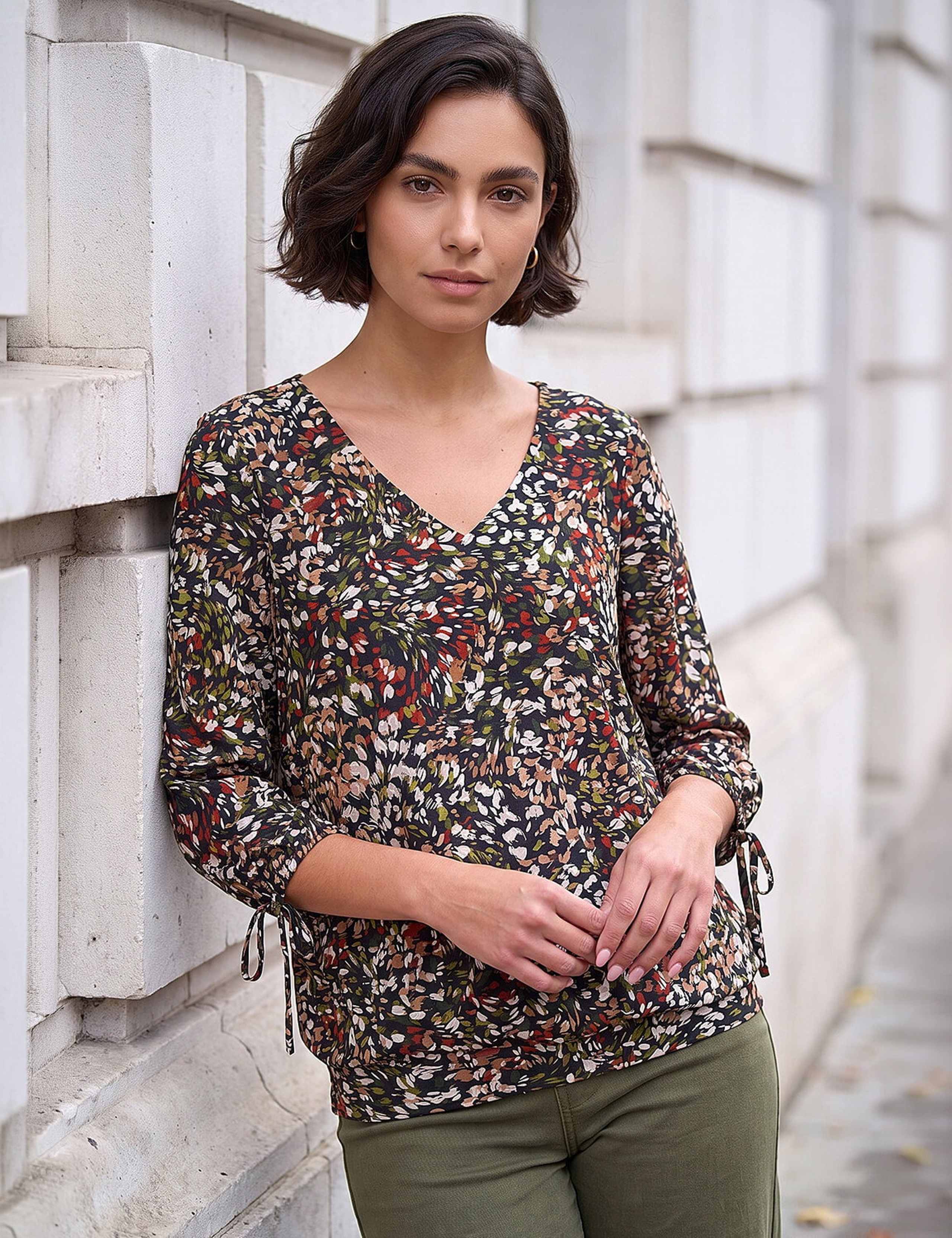 Puff Print Bubble Top