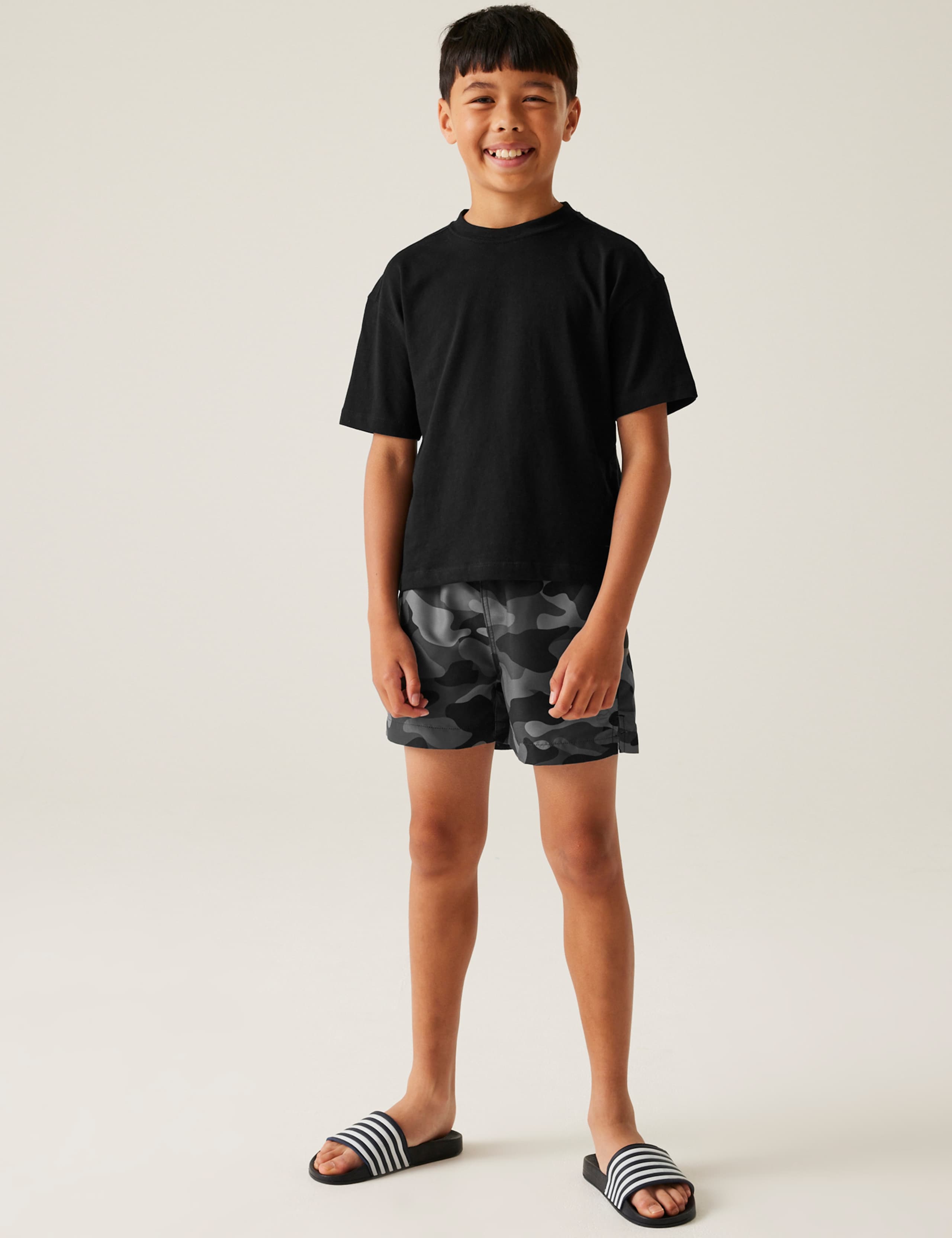 Skander III Floral Swim Shorts (3-14 Yrs)