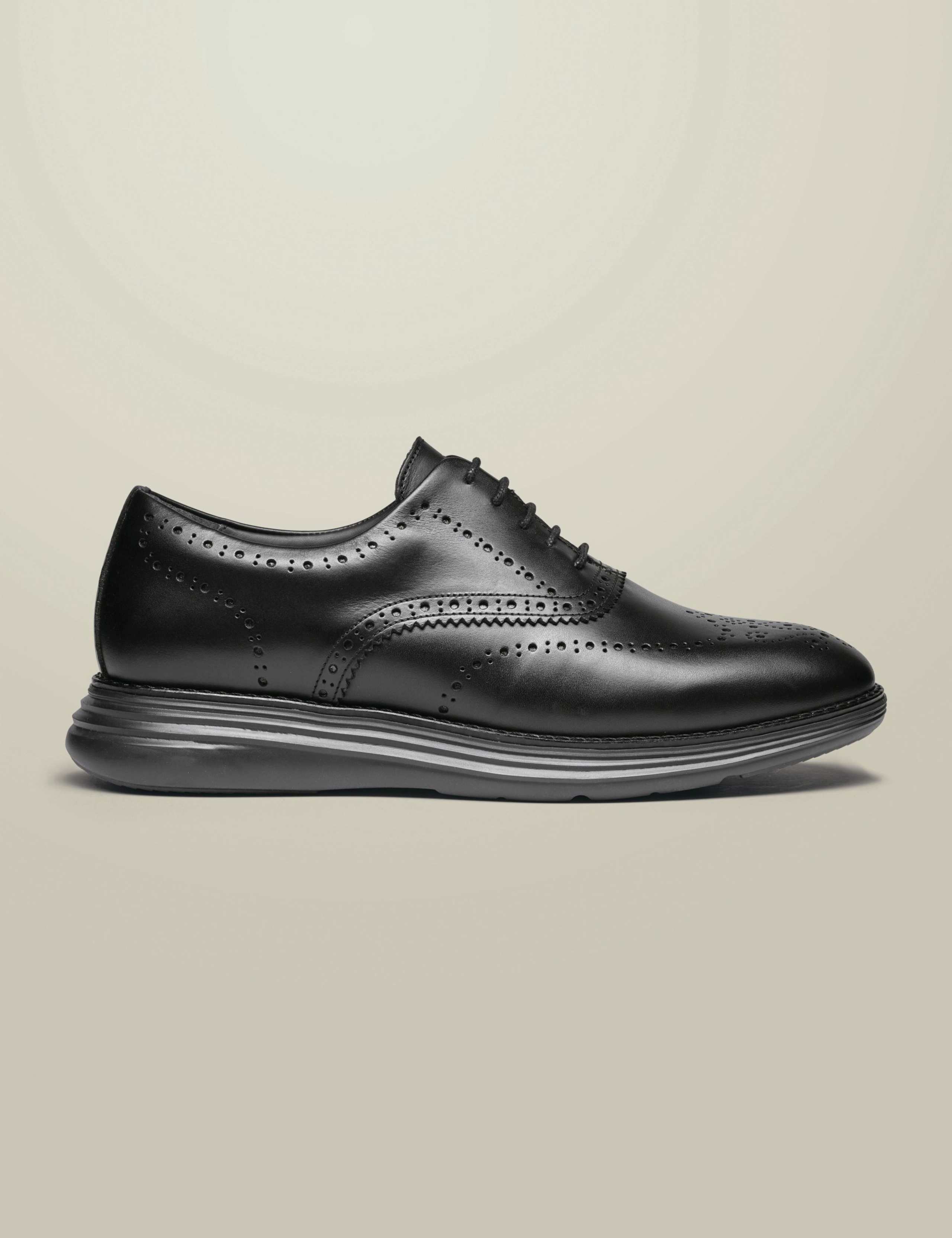 Leather Brogue Hybrid Trainers
