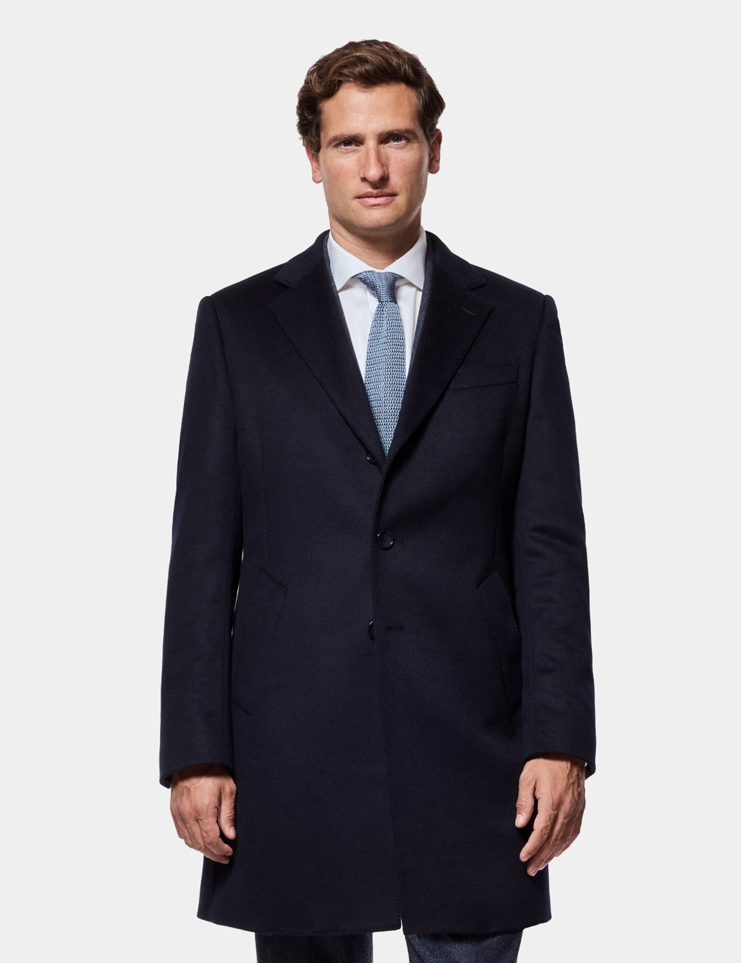 Wool And Cashmere Blend Overcoat