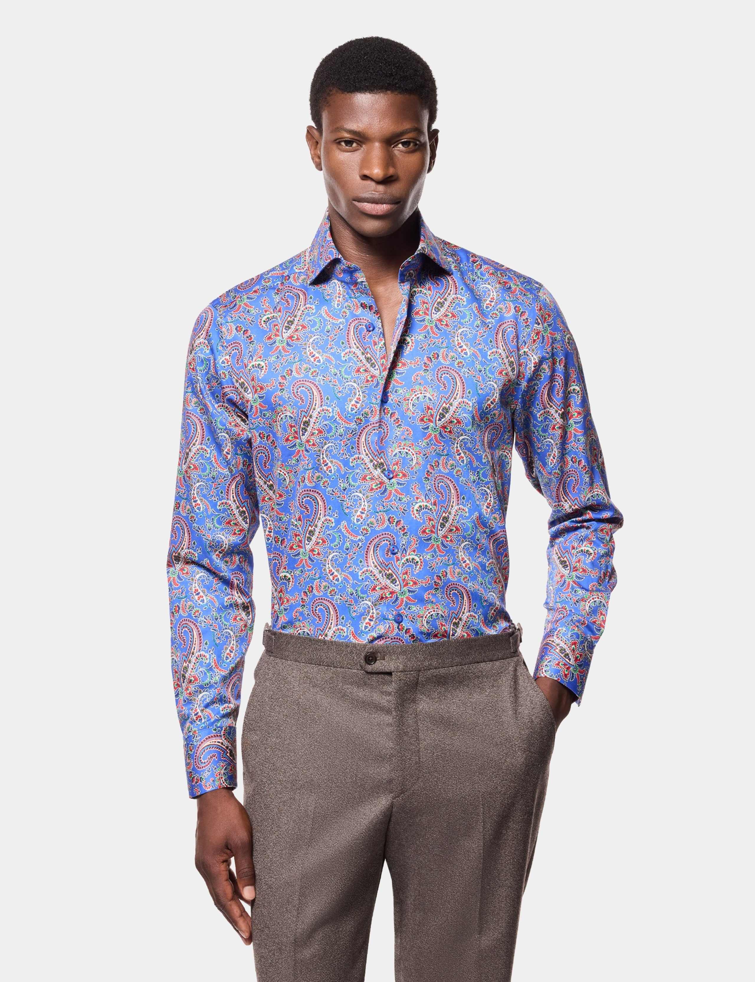 Slim Fit Pure Cotton Shirt