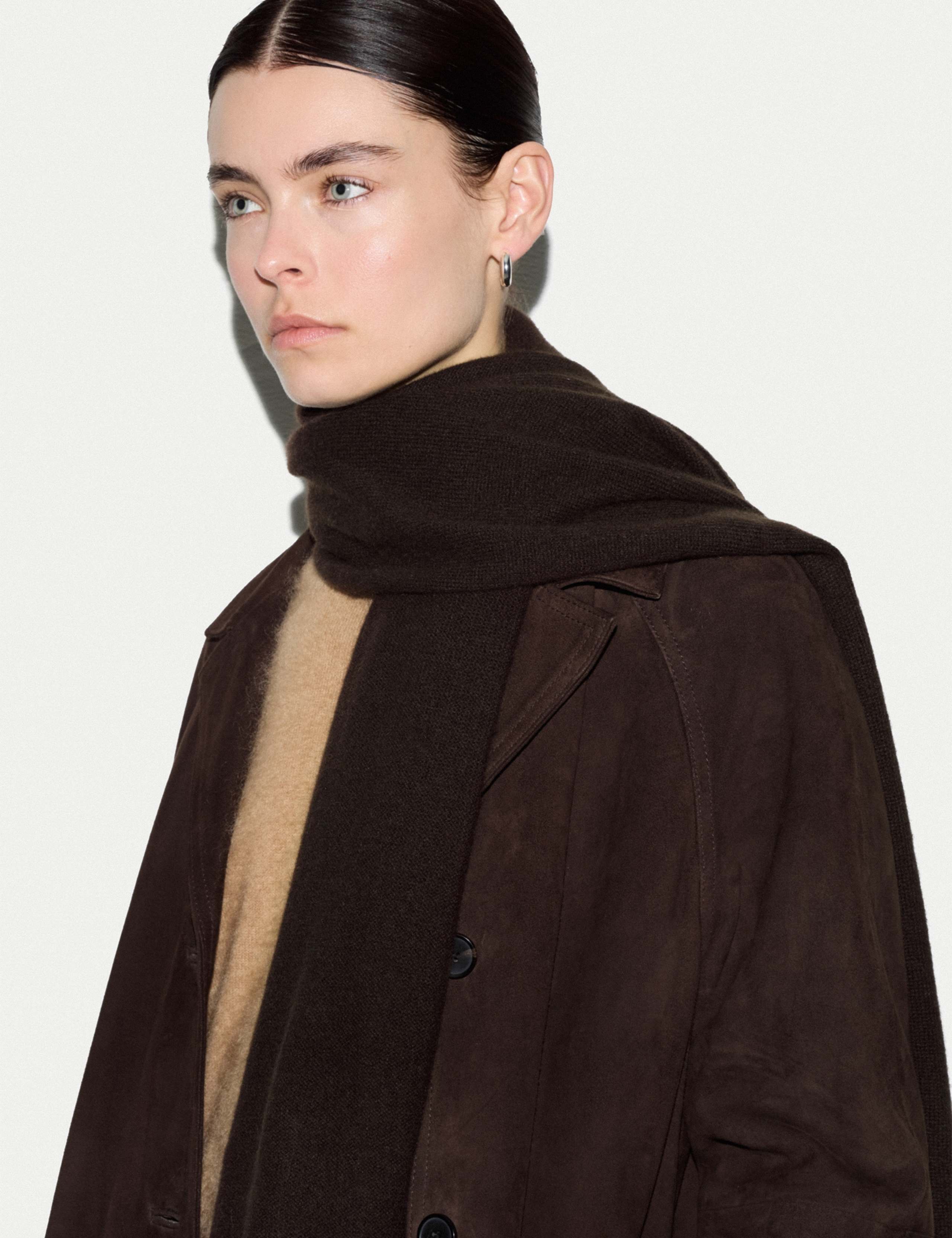 Pure Cashmere Oversized Scarf