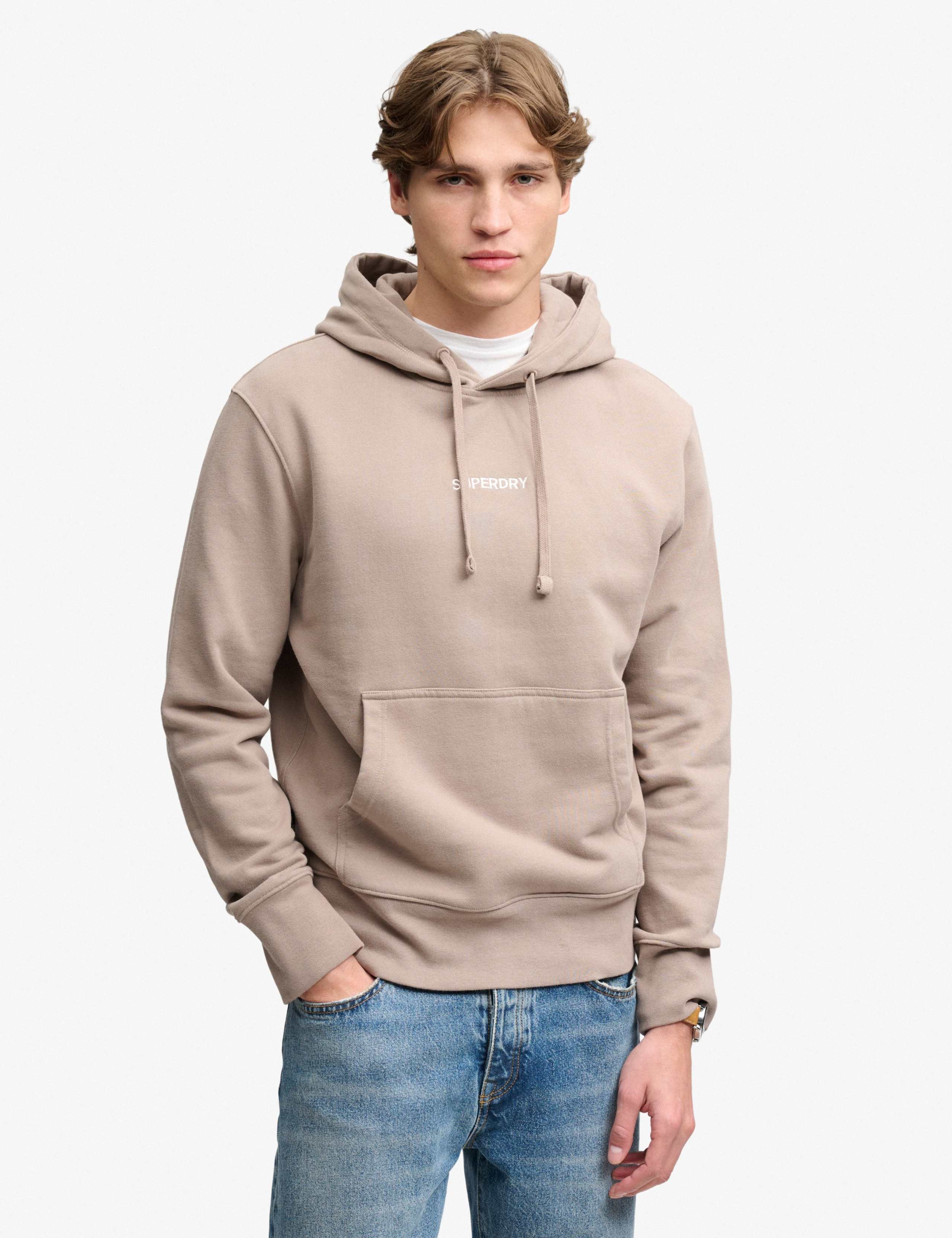Pure Cotton Graphic Loose Hoodie