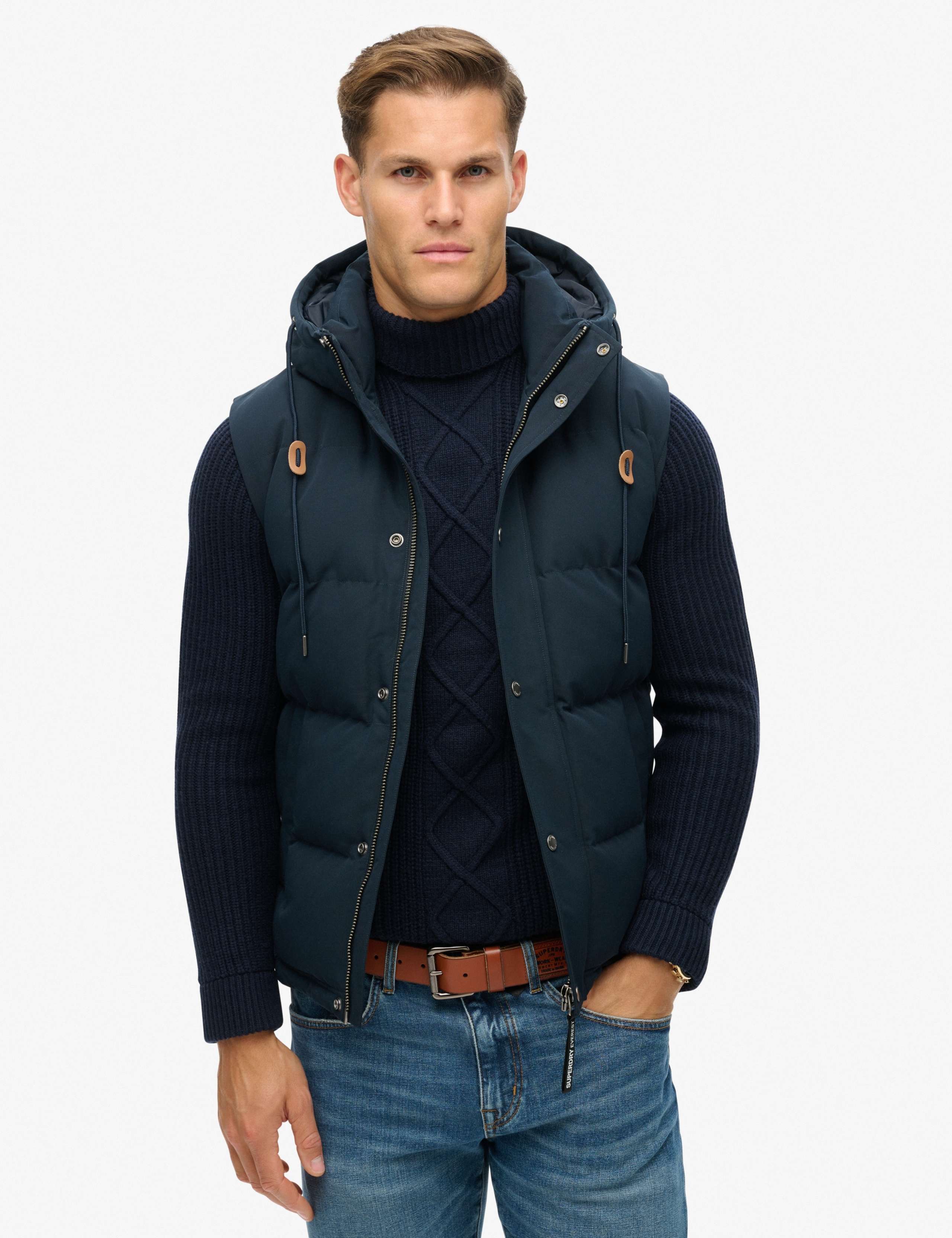 Padded Hooded Puffer Gilet
