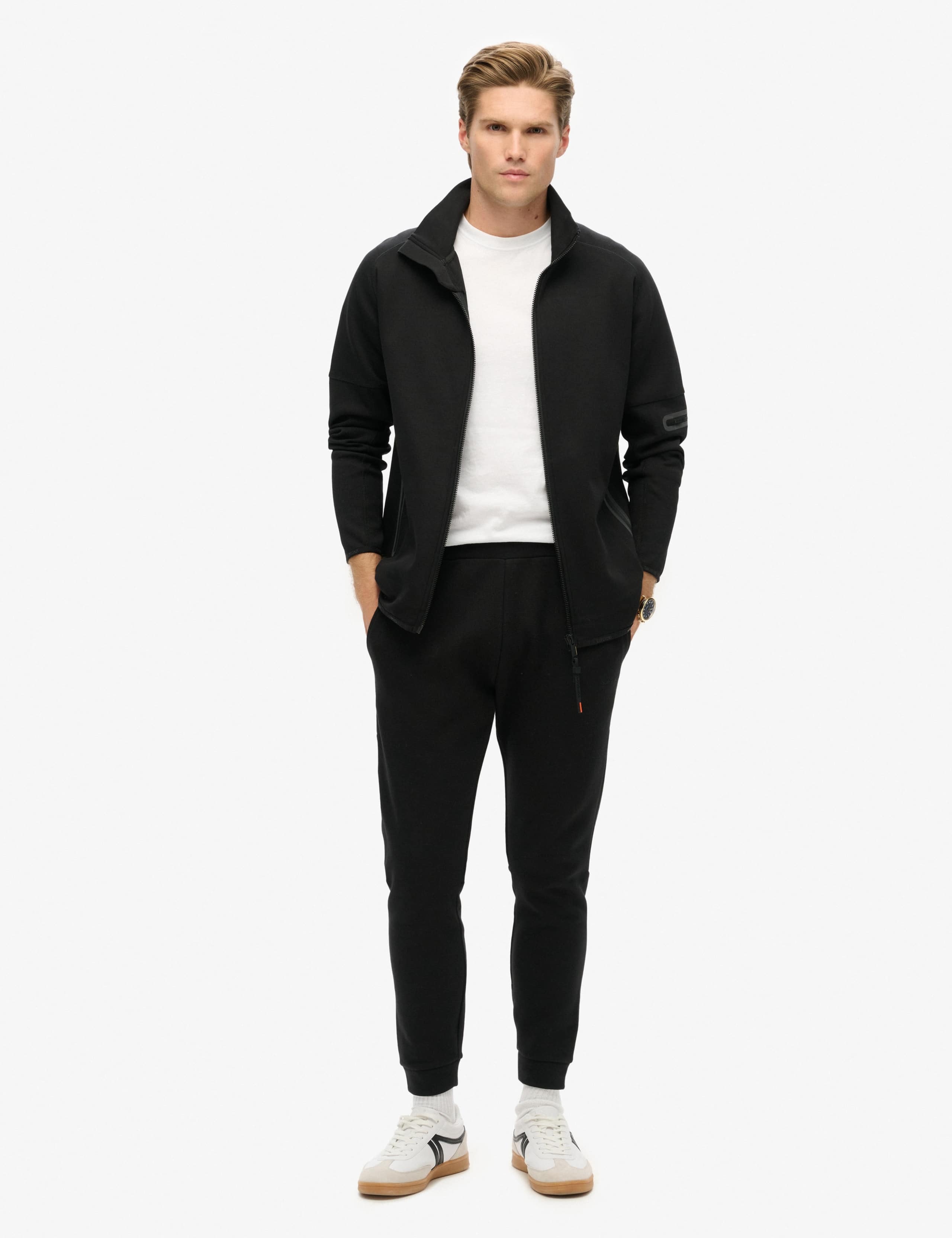 Elasticated Waist Pure Cotton Tapered Joggers