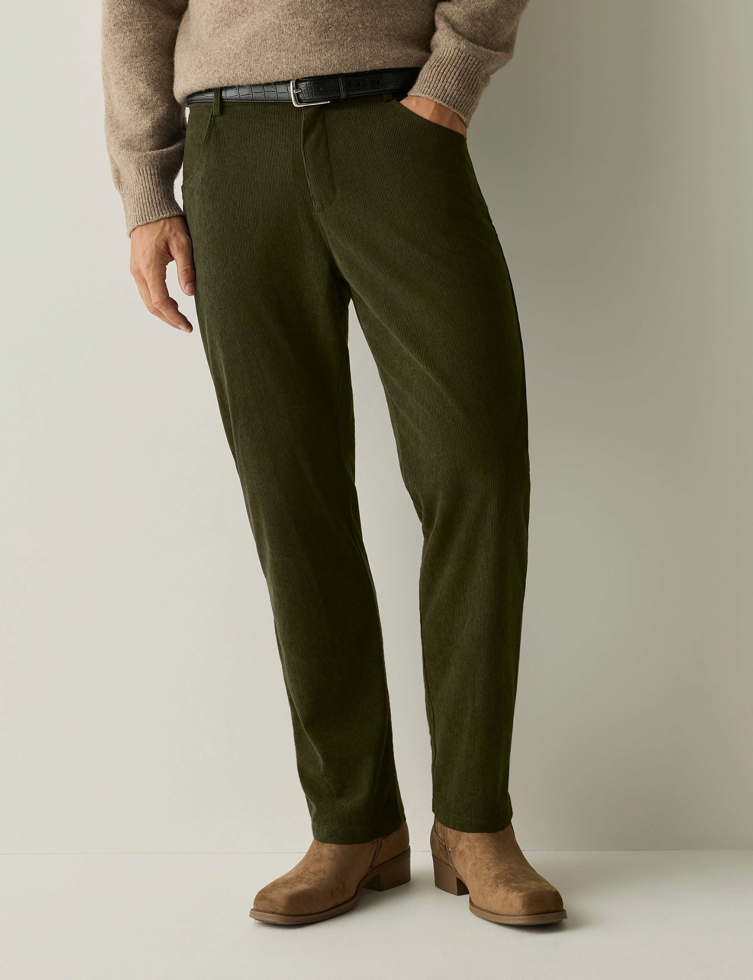 Strasbourg Cotton Rich Straight Leg Chinos