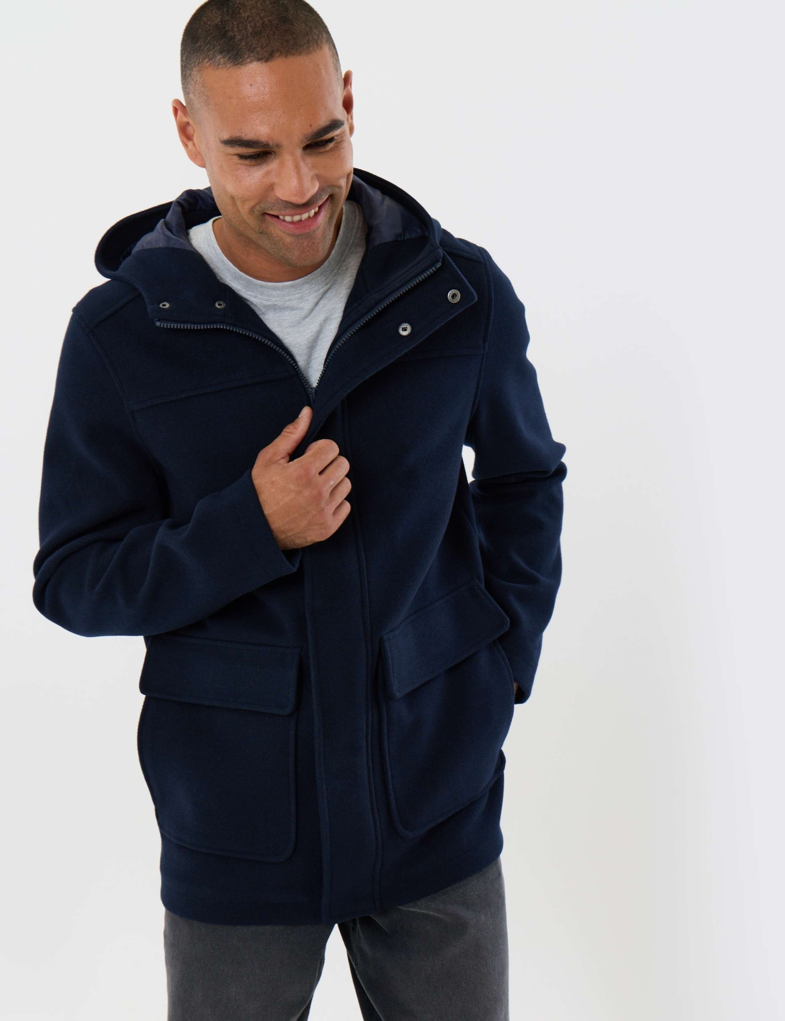 Hooded Padded Parka Jacket
