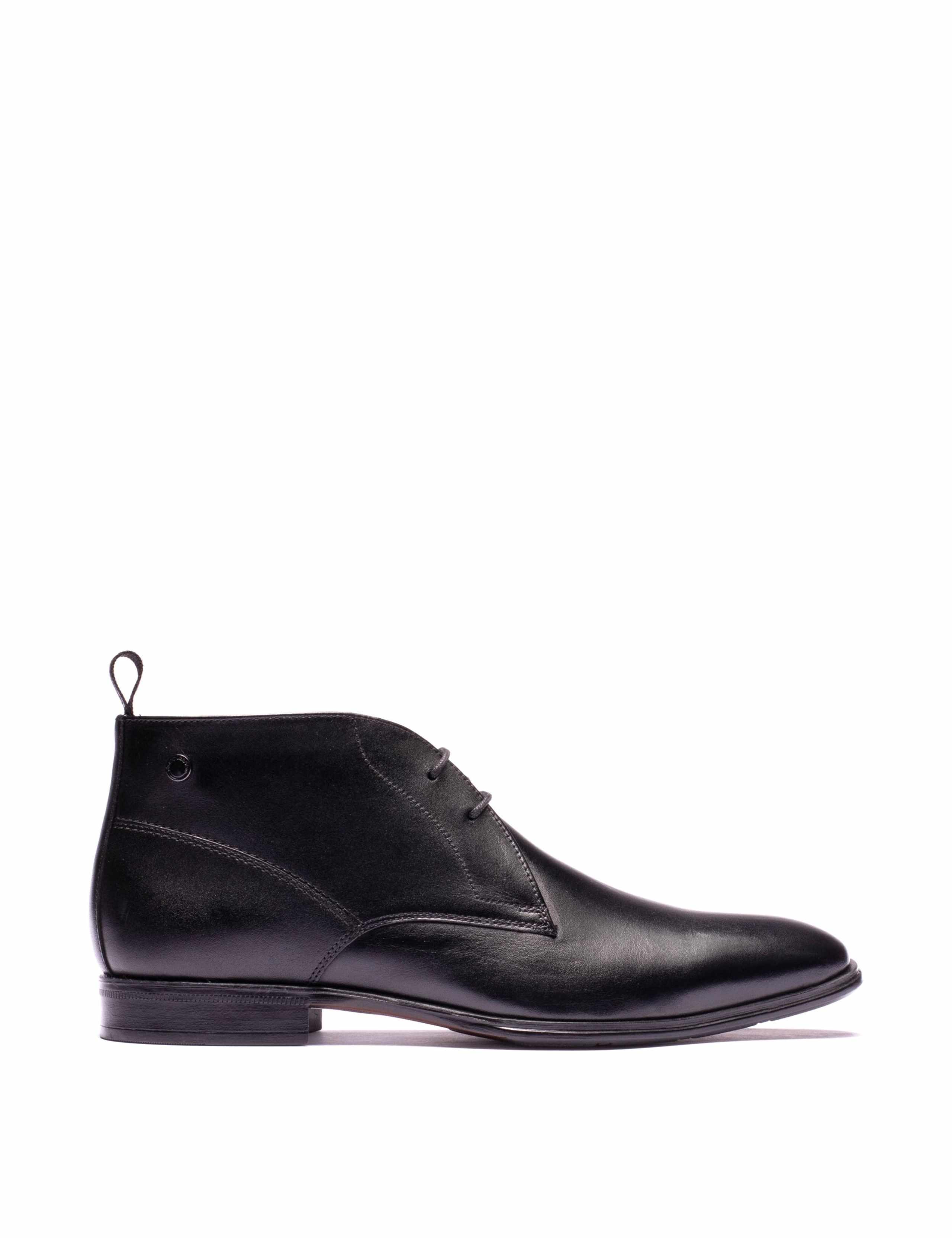 Leather Lace Up Chukka Boots