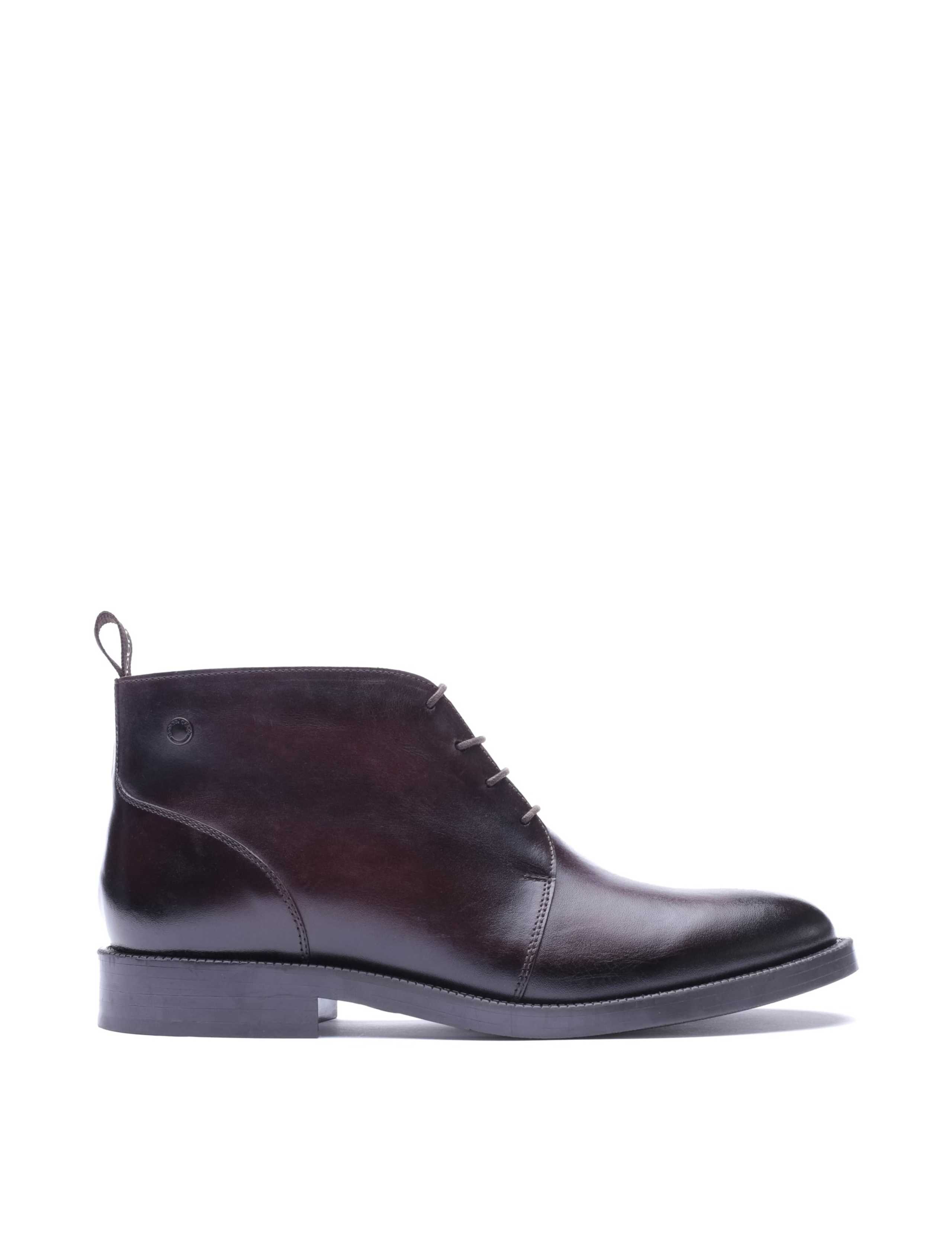 Leather Lace Up Chukka Boots