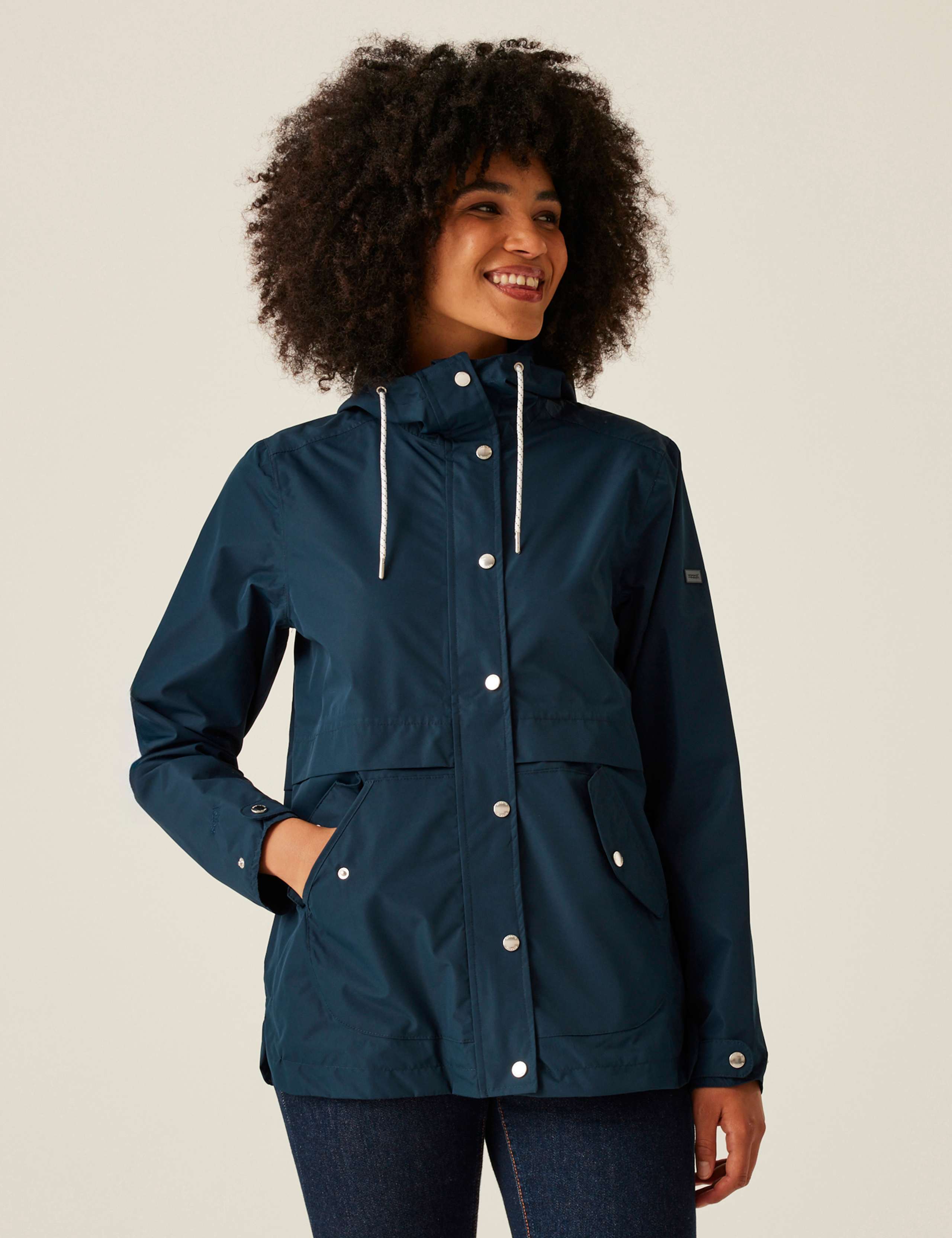 Bayla Waterproof Hooded Rain Jacket