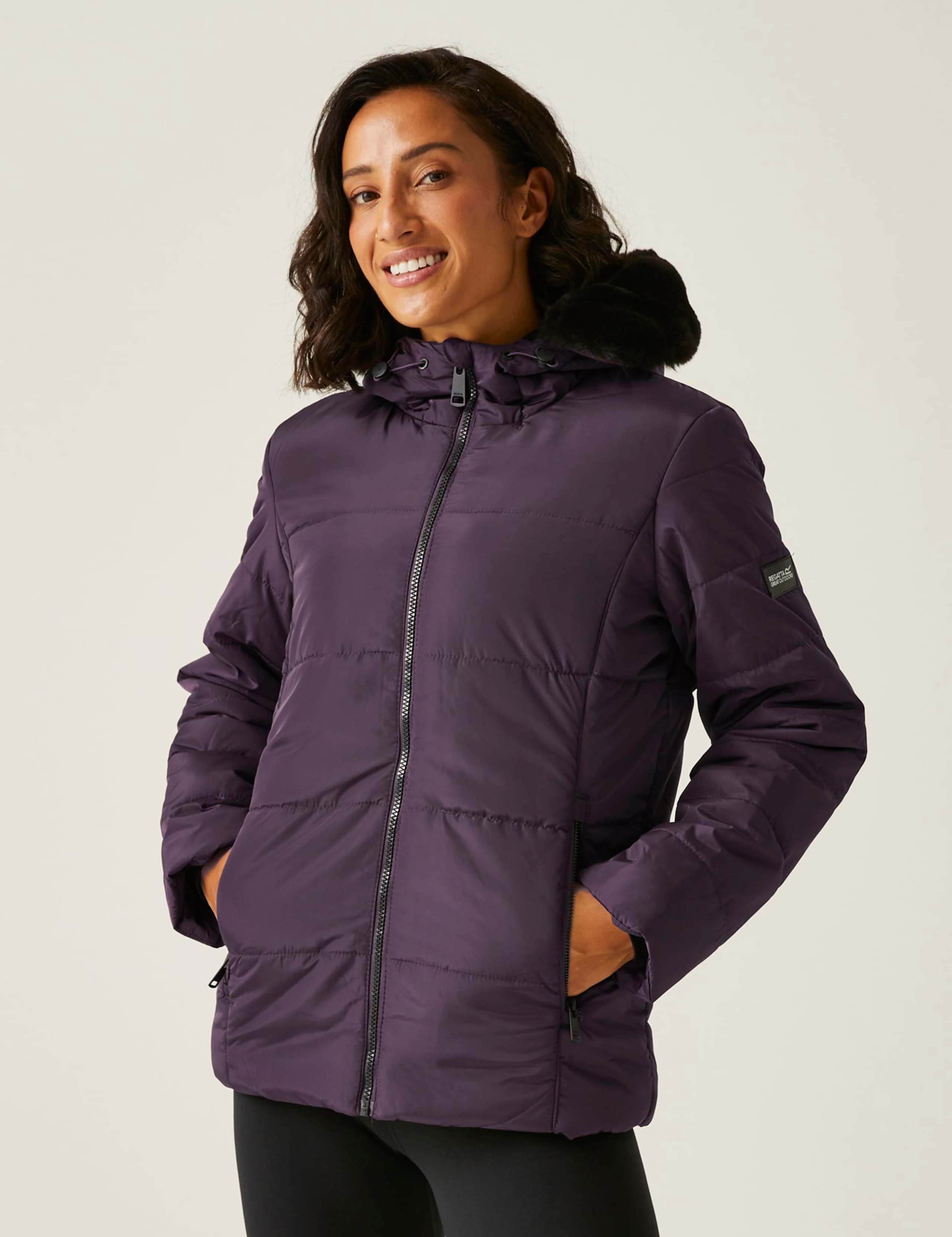Winnie Baffle Padded Hooded Raincoat