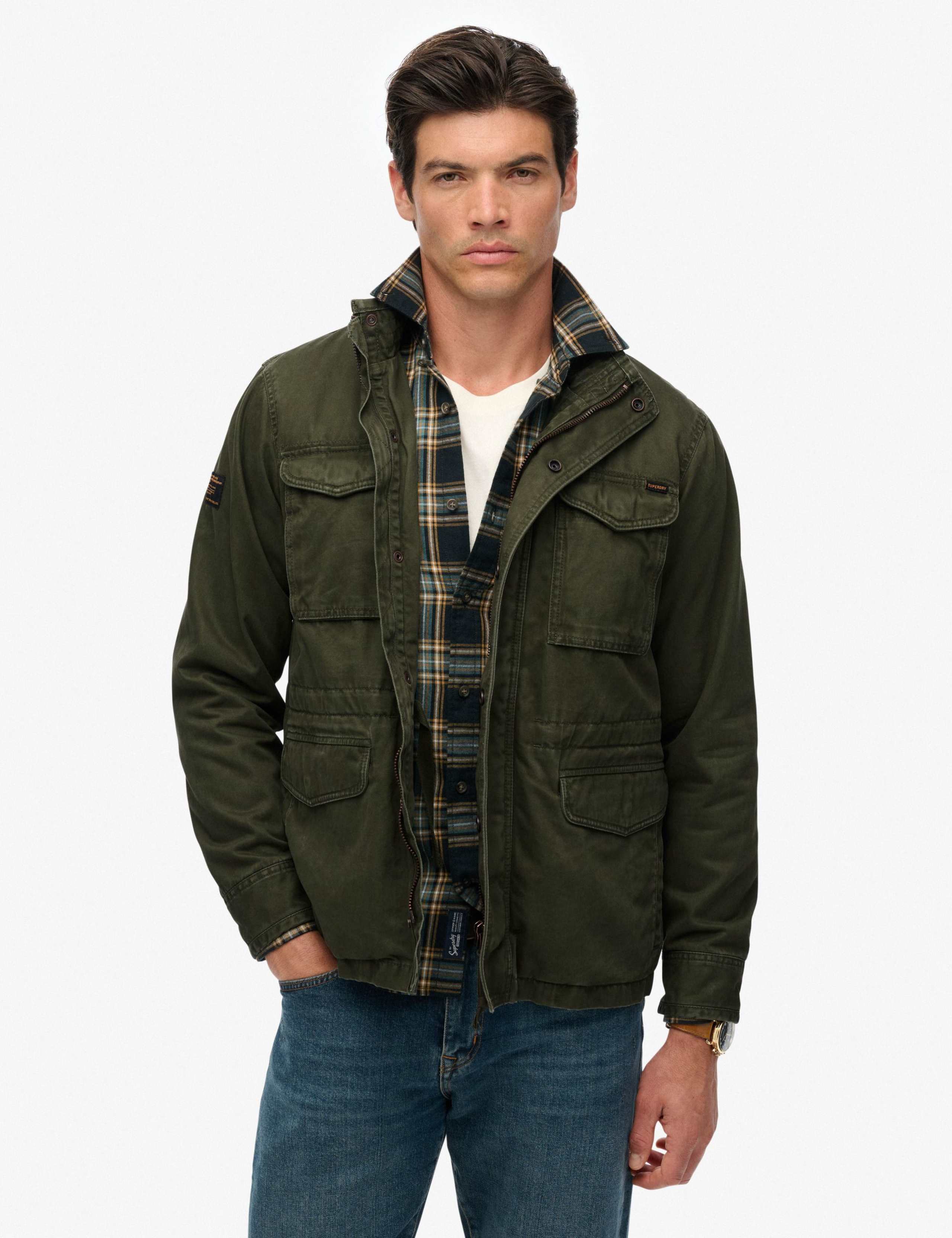Pure Cotton M65 Military Utility Jacket