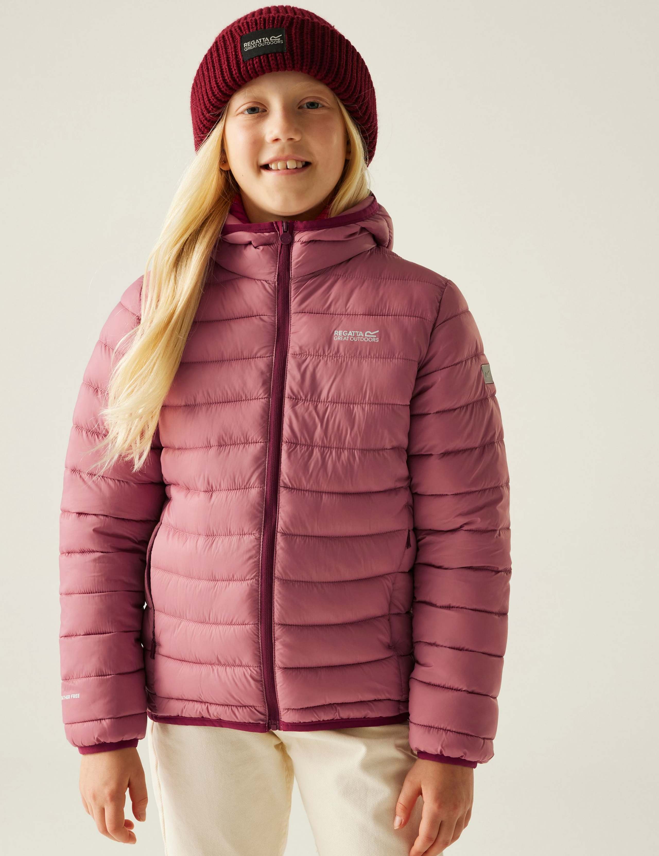 Junior Marizion Hooded Puffer Jacket (3-14 Years)