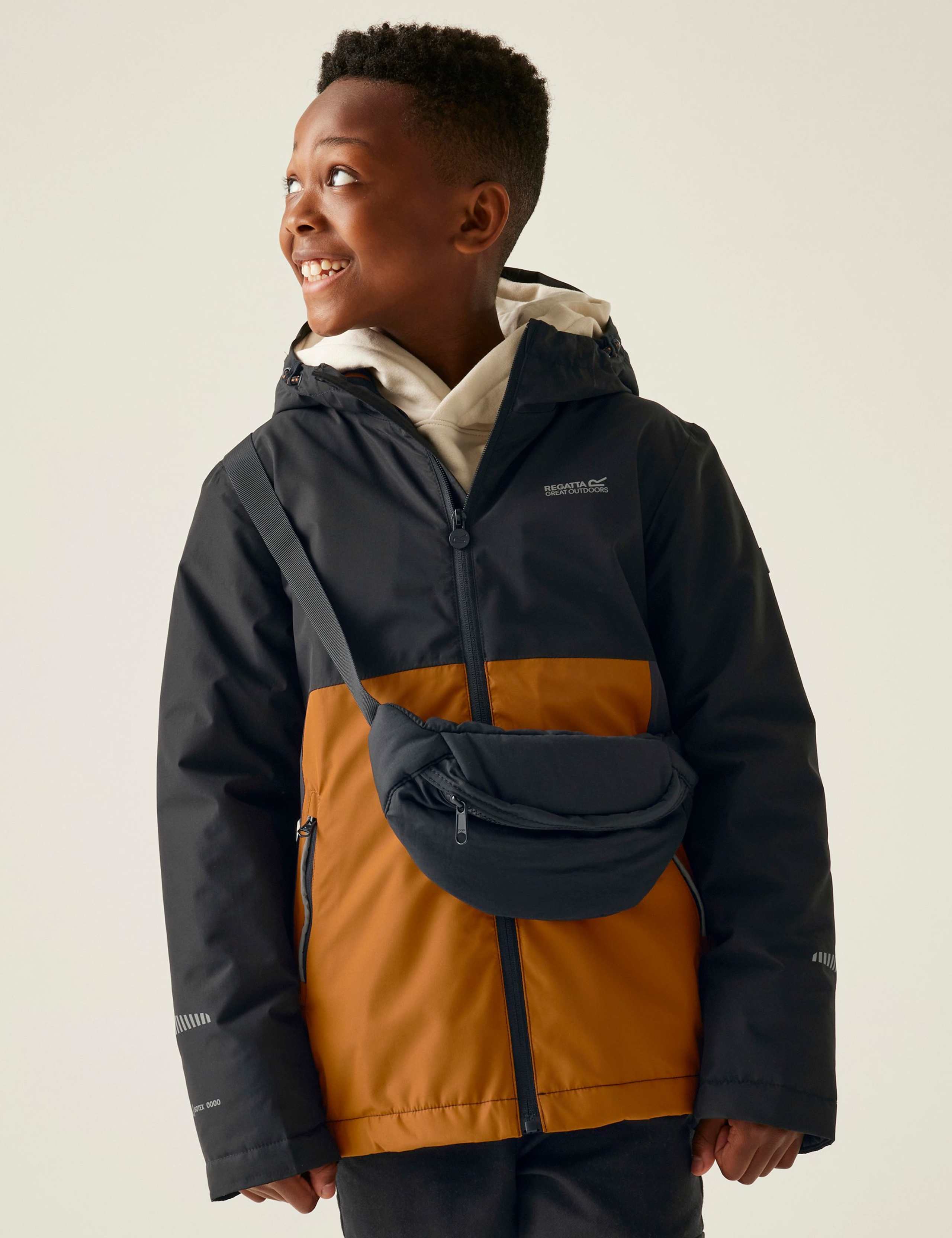 Hillain Waterproof Lined Raincoat (3-14 Years)