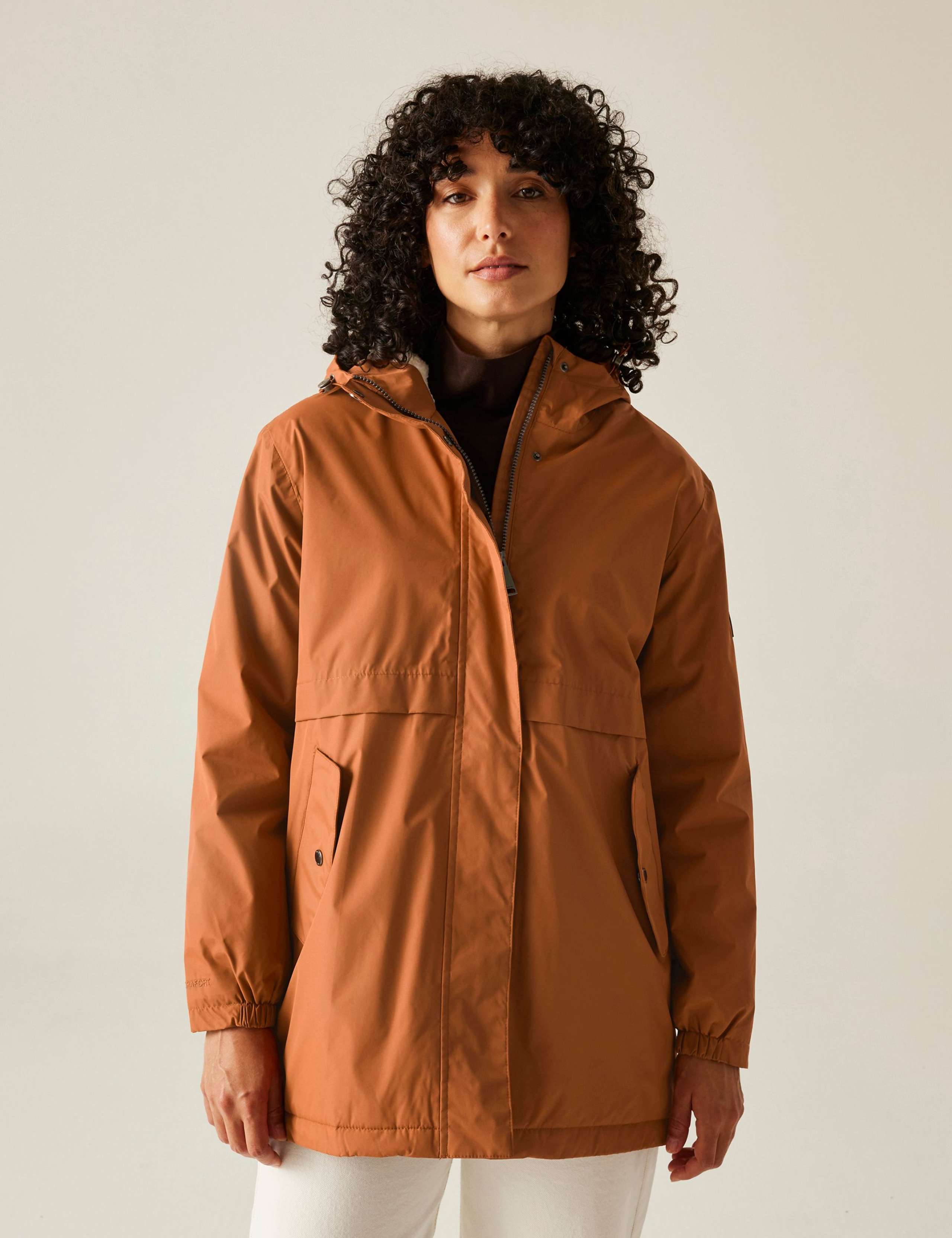 Brielly Waterproof Hooded Raincoat