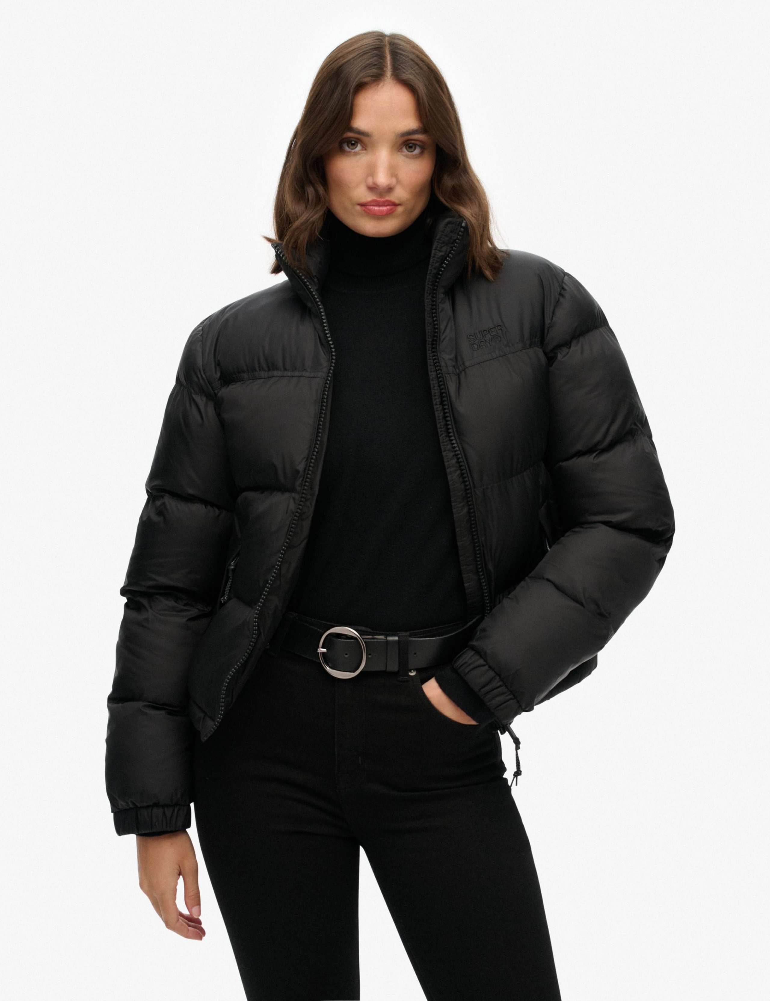 Funnel Neck Puffer Jacket