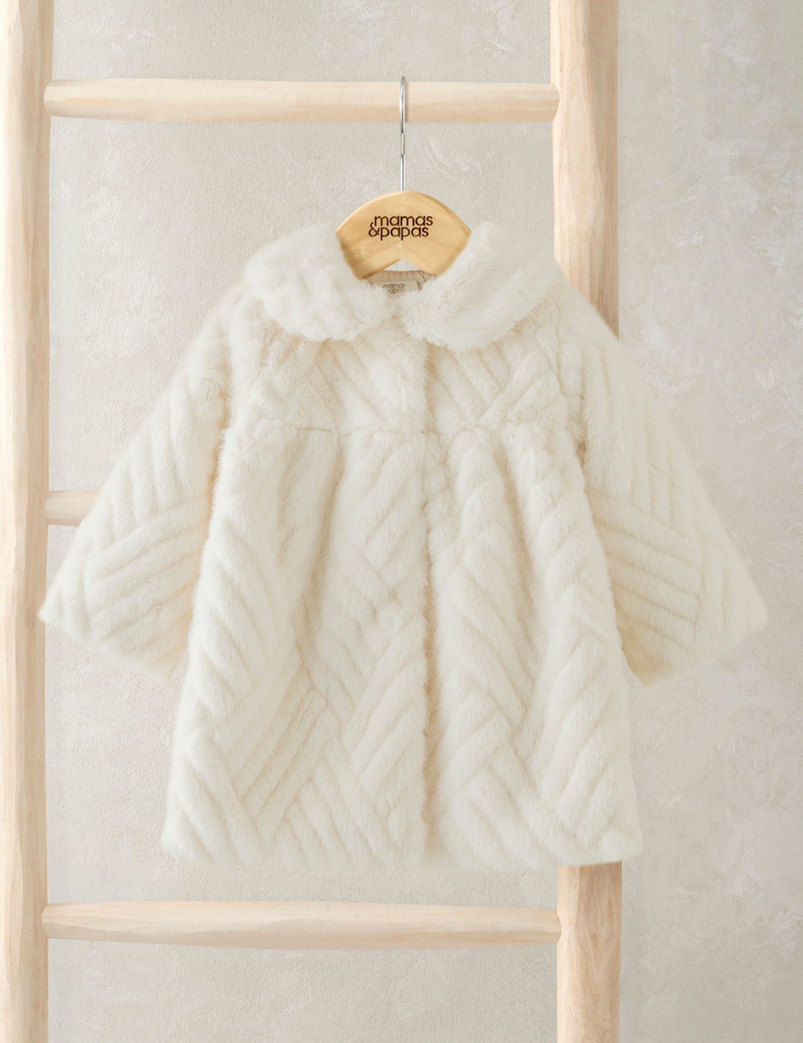 Faux Fur Coat (3 Mths-3 Yrs)