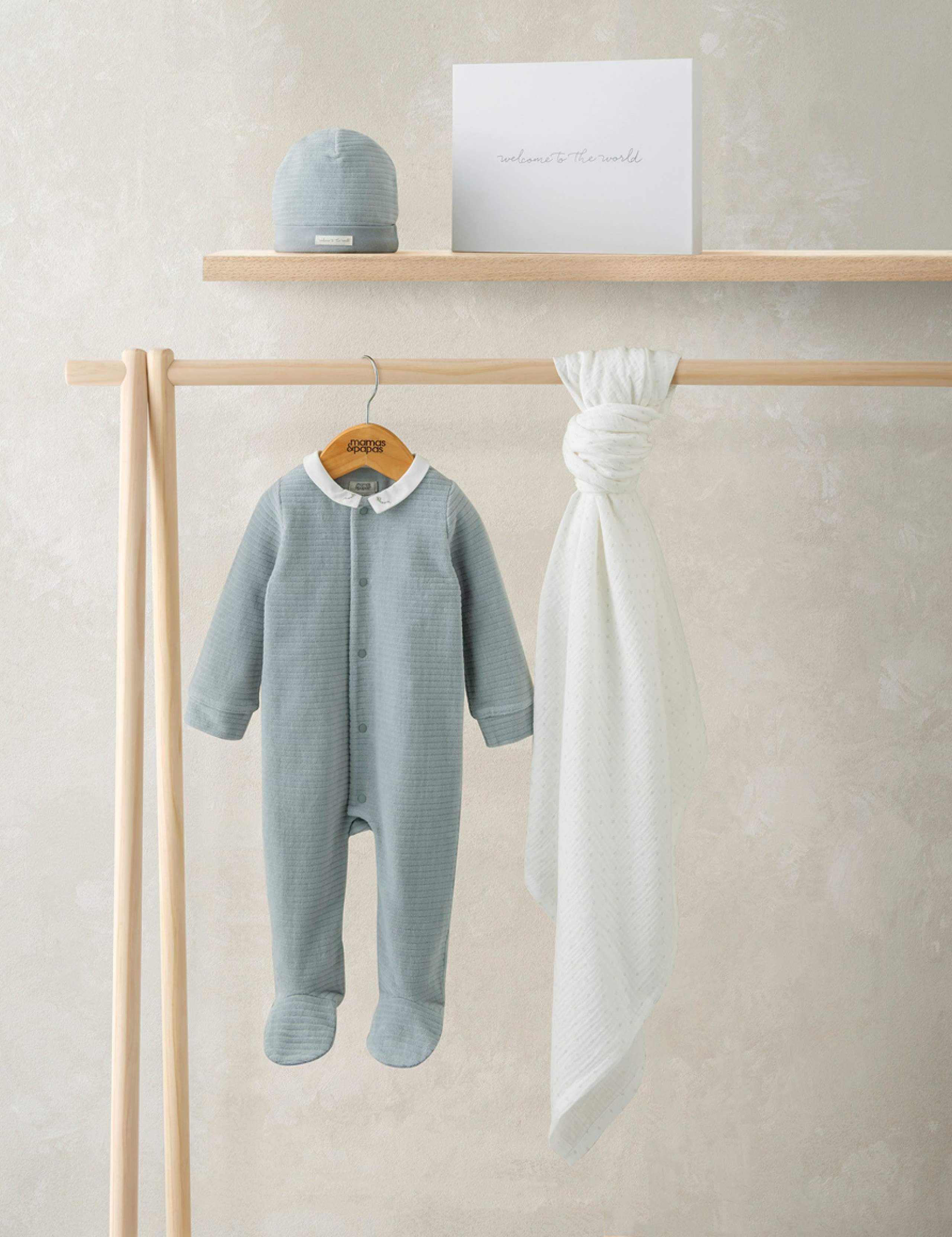 3pc Welcome to the World All in One Gift Set (0-6 Mths)