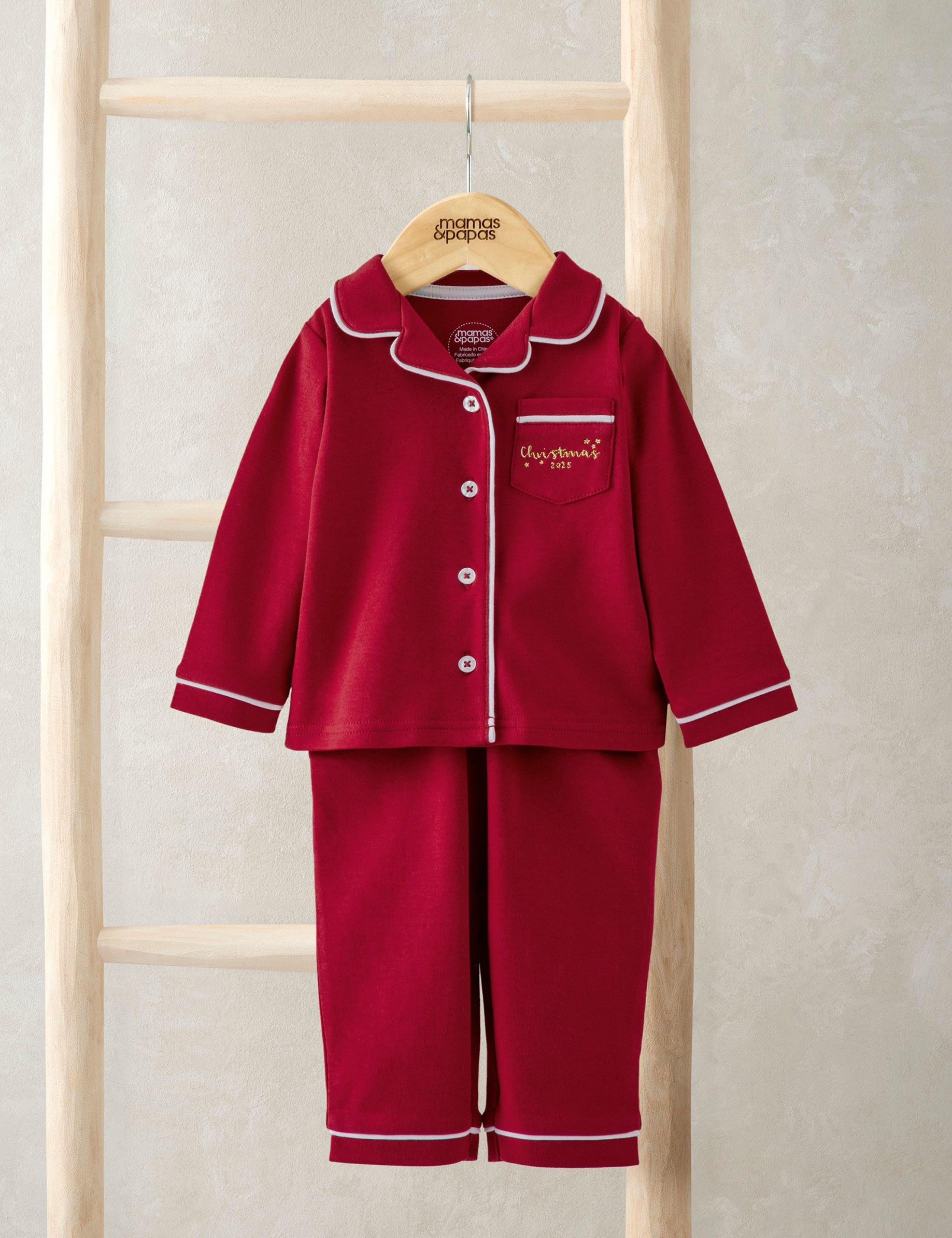 Pure Cotton Christmas Pyjamas (0 Mths - 3 Yrs)