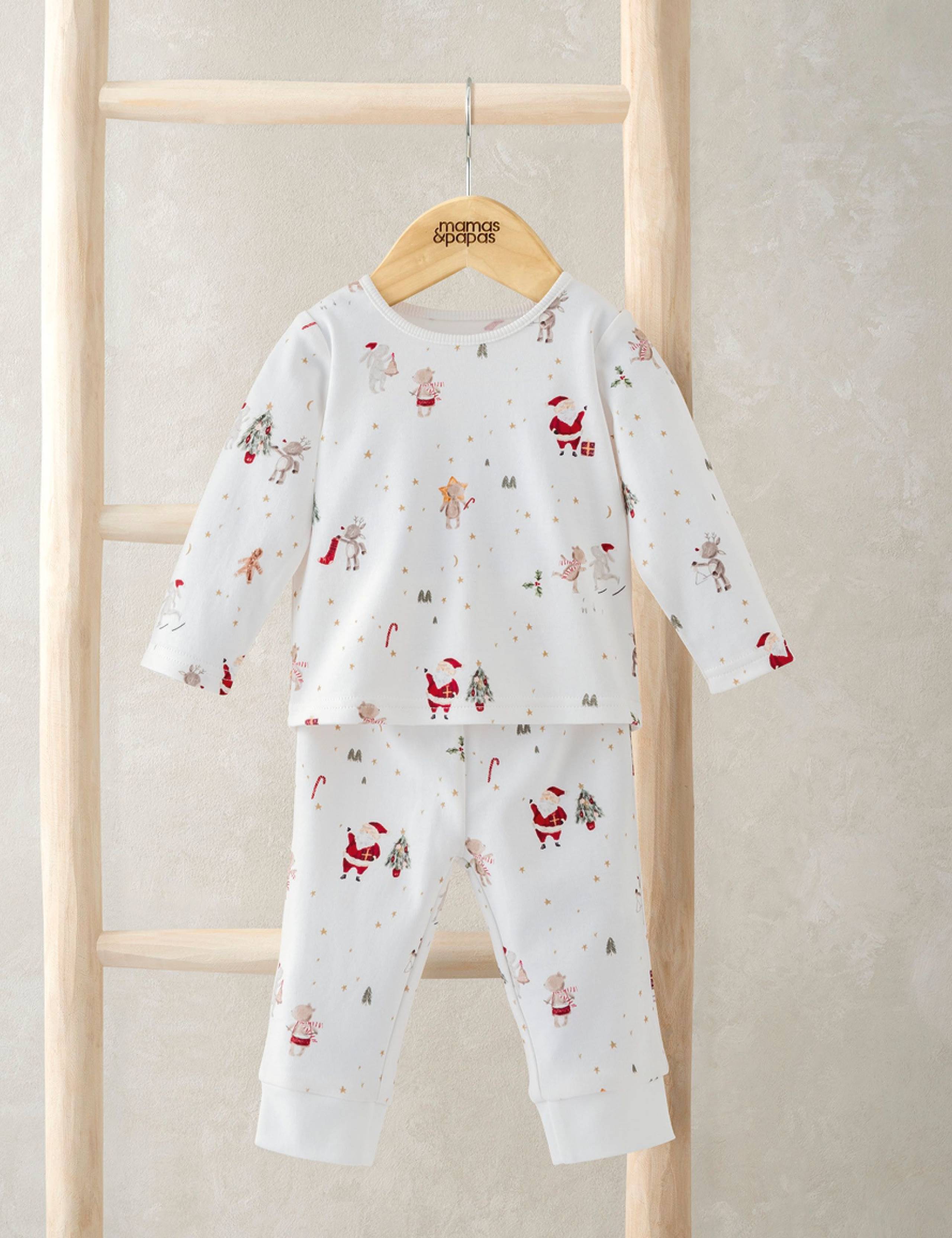 Pure Cotton Christmas Pyjamas (0 Mths - 3 Yrs)