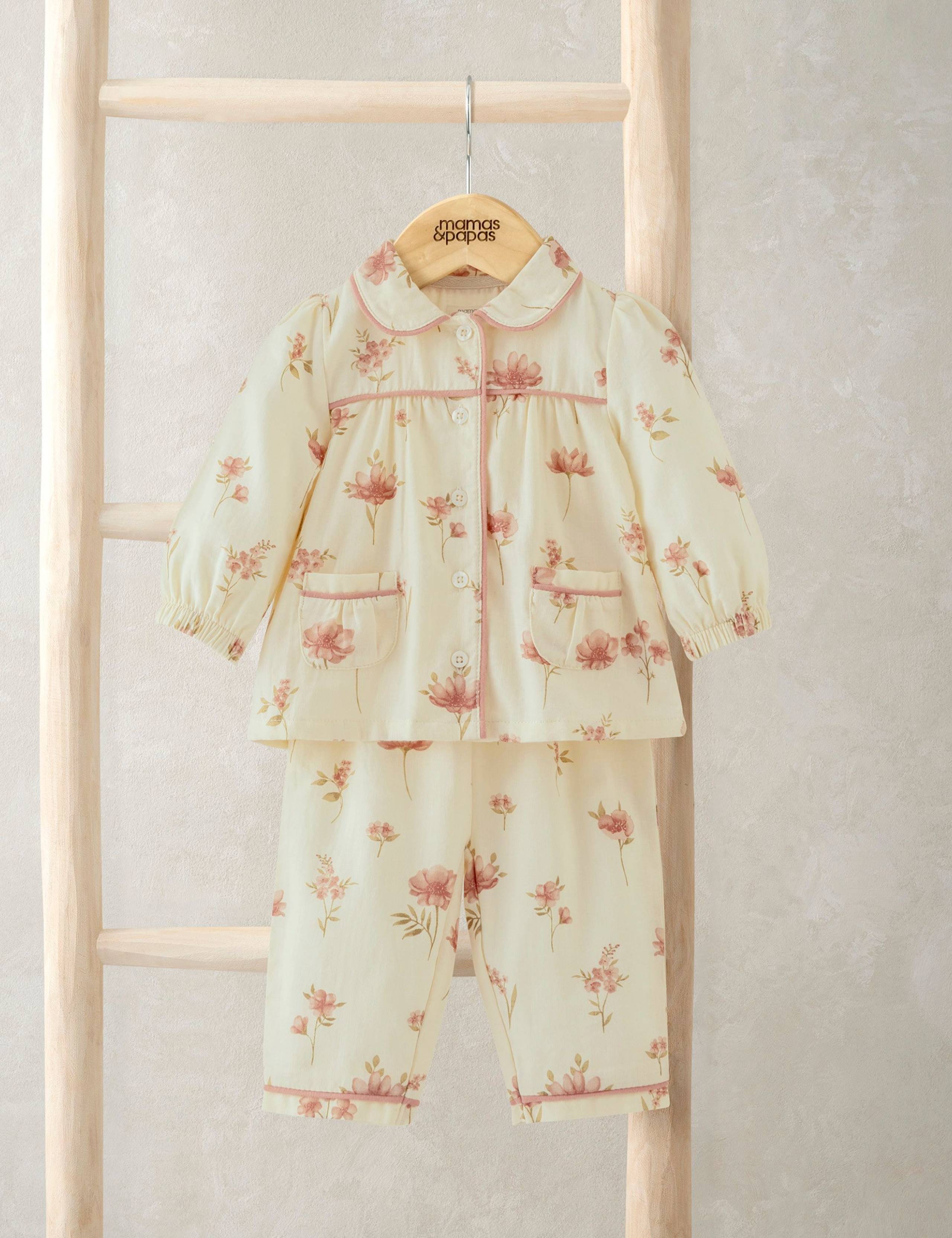 Pure Cotton Floral Print Pyjamas
