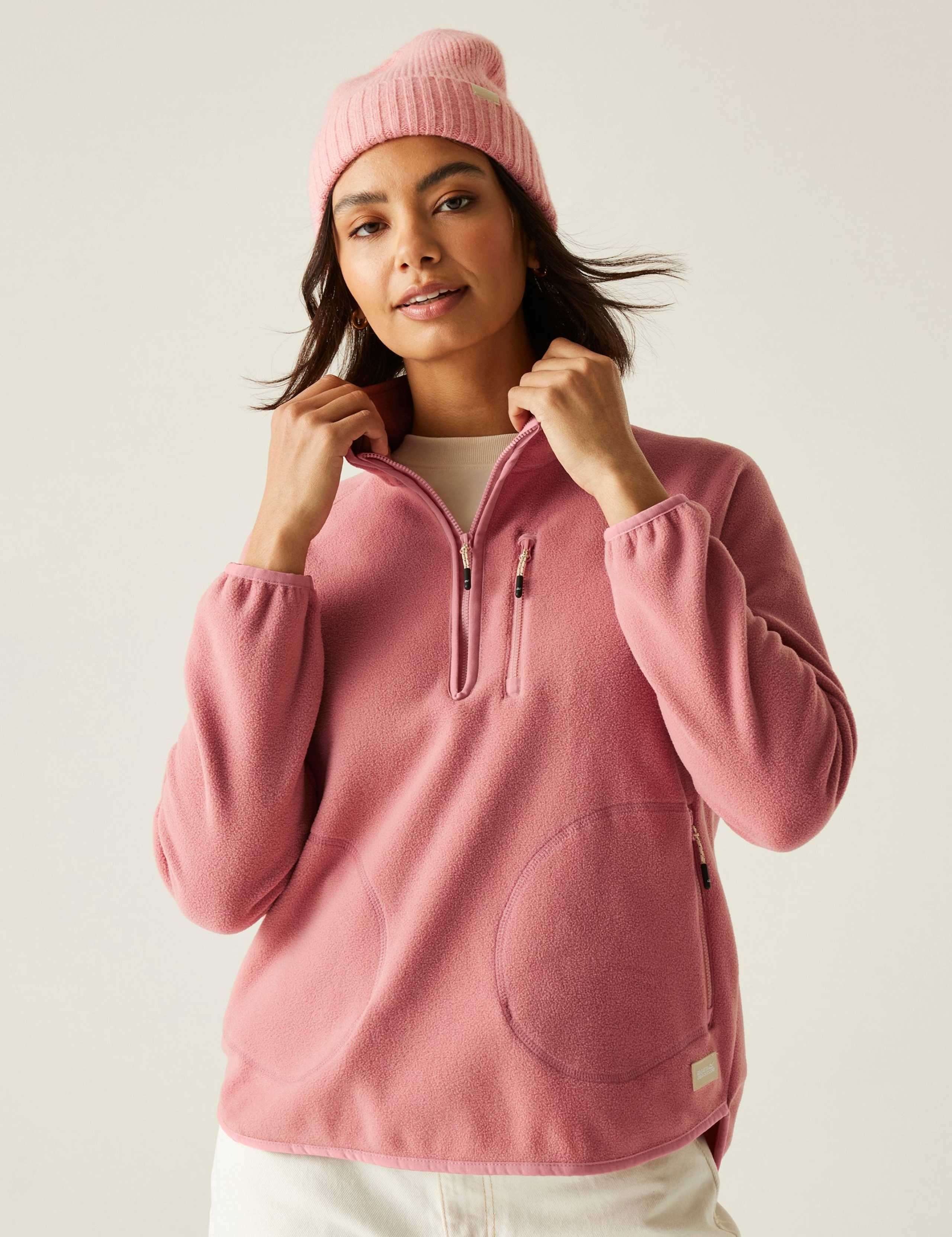 Frankie Half Zip Funnel Neck Fleece