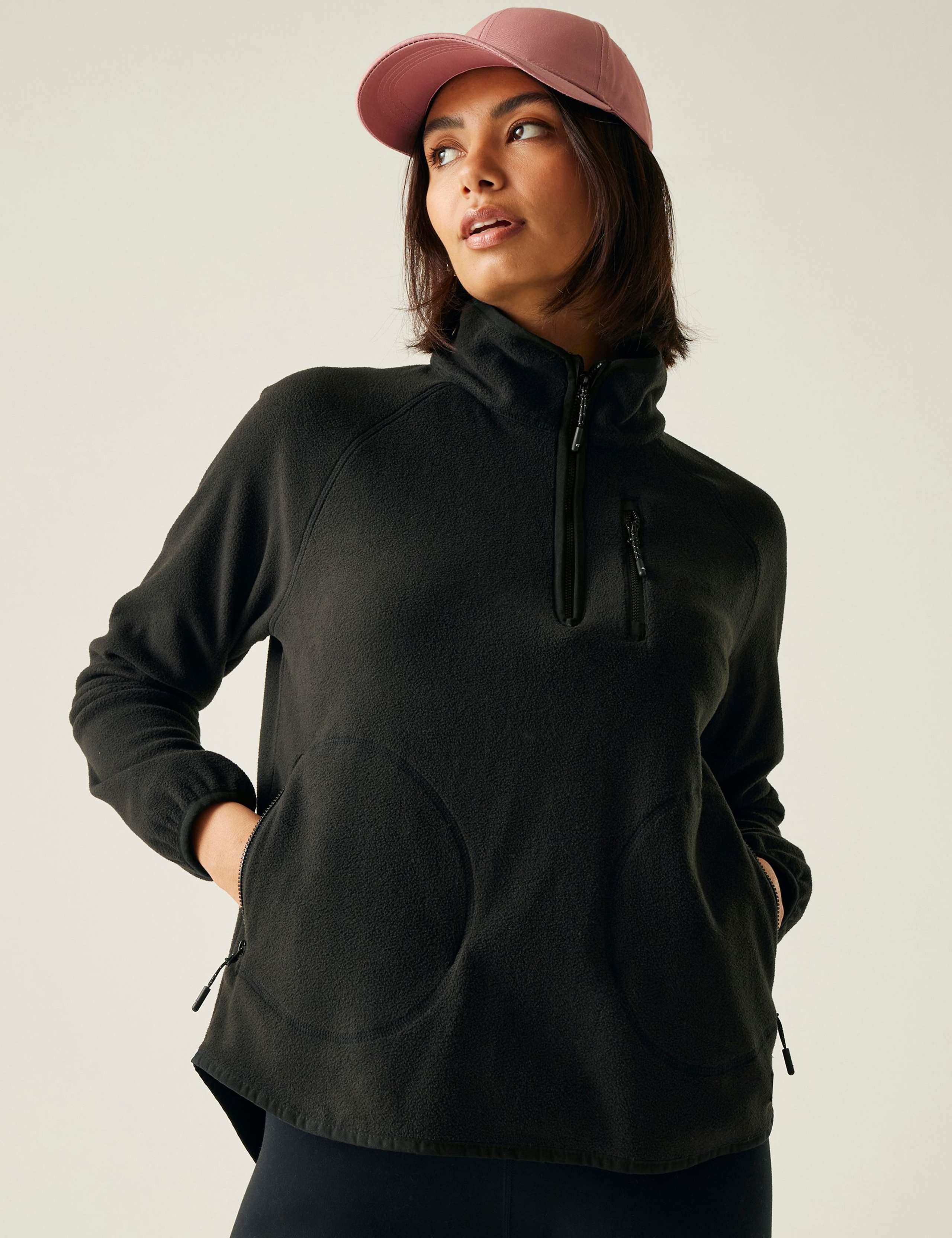 Frankie Half Zip Fleece Jumper