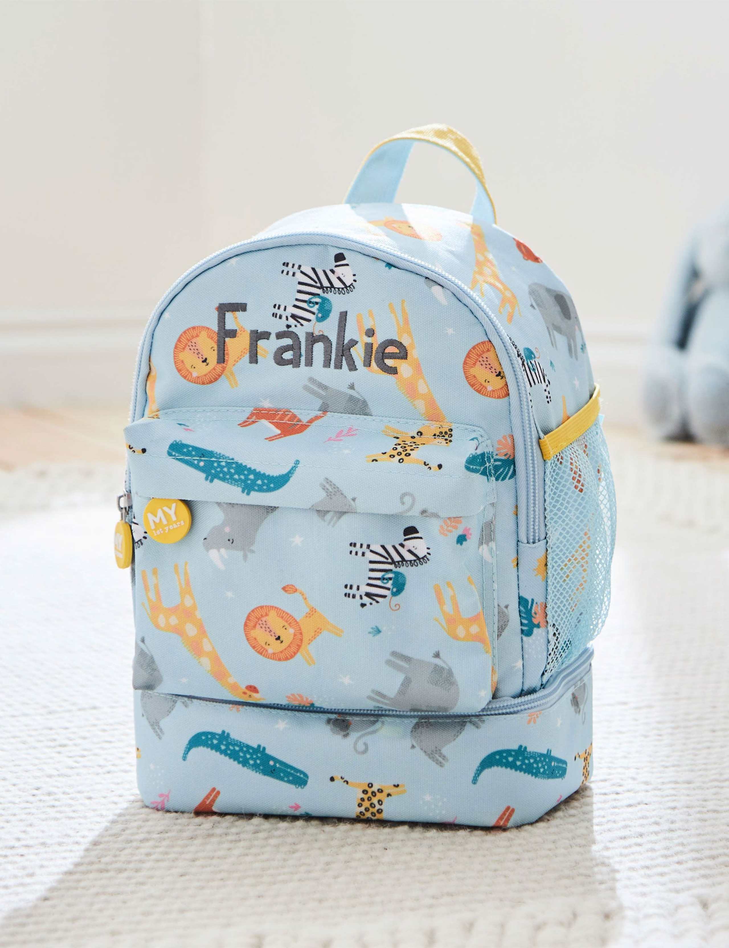 Personalised Safari Lunch Backpack