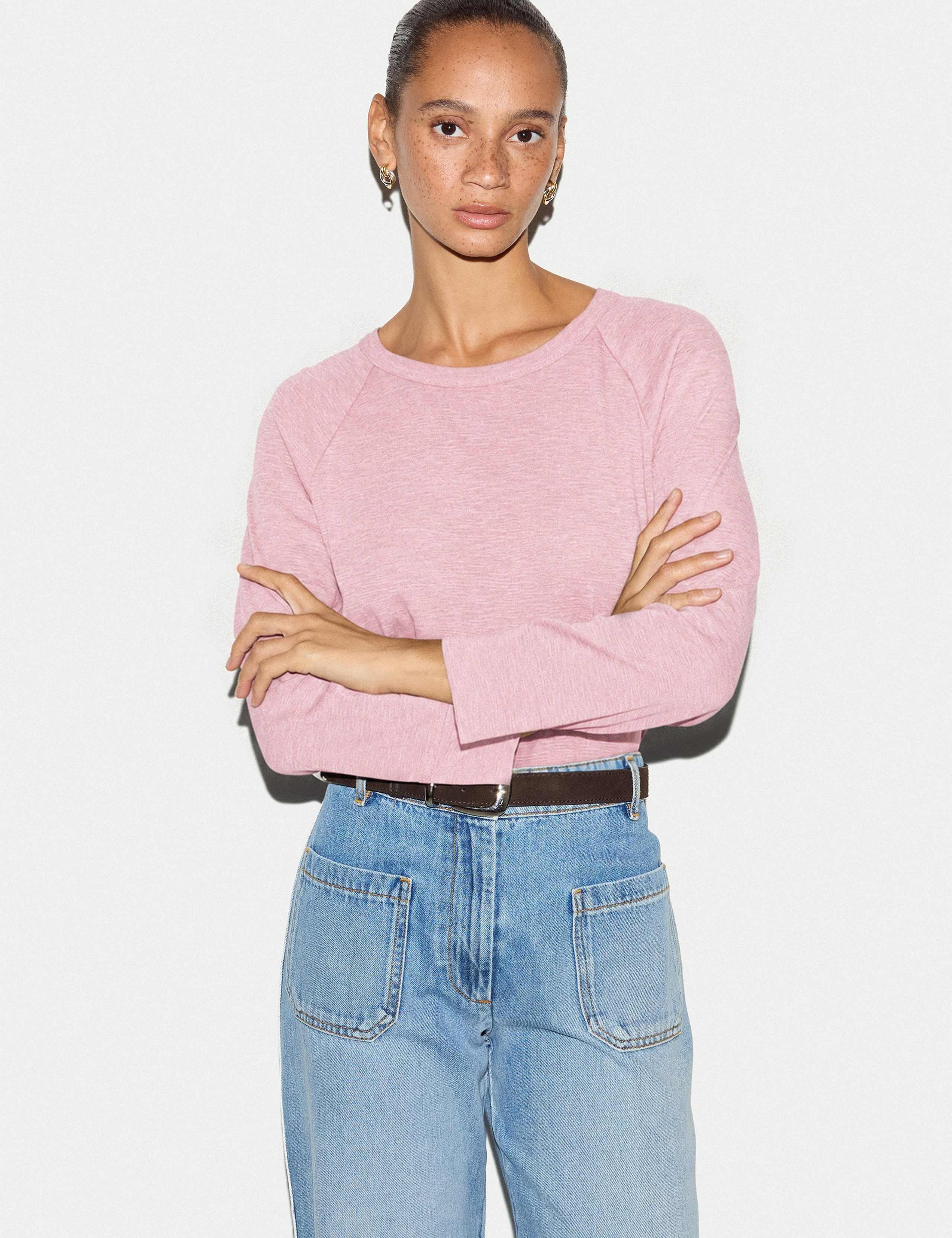 Jersey Raglan Sleeve T-Shirt