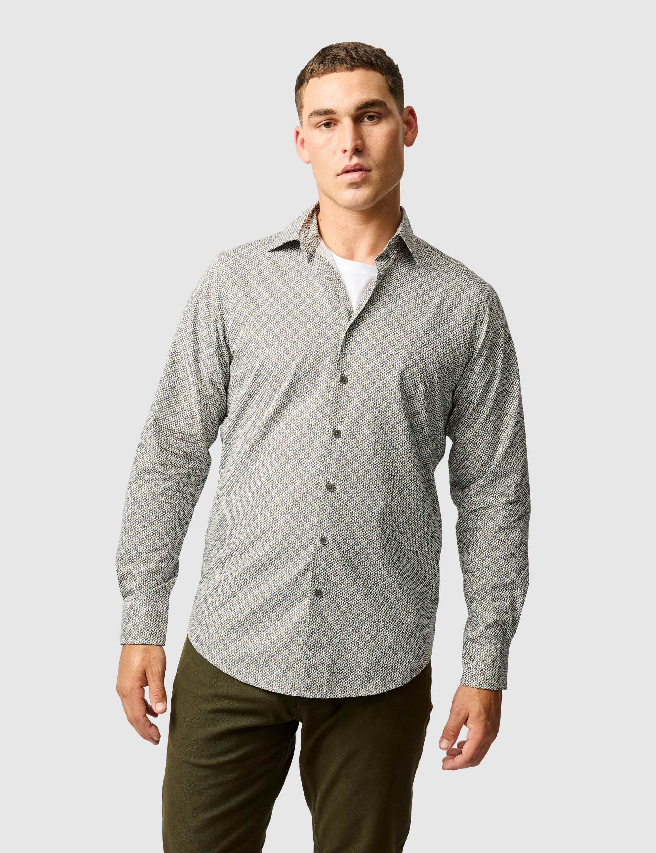 Slim Fit Pure Cotton Shirt