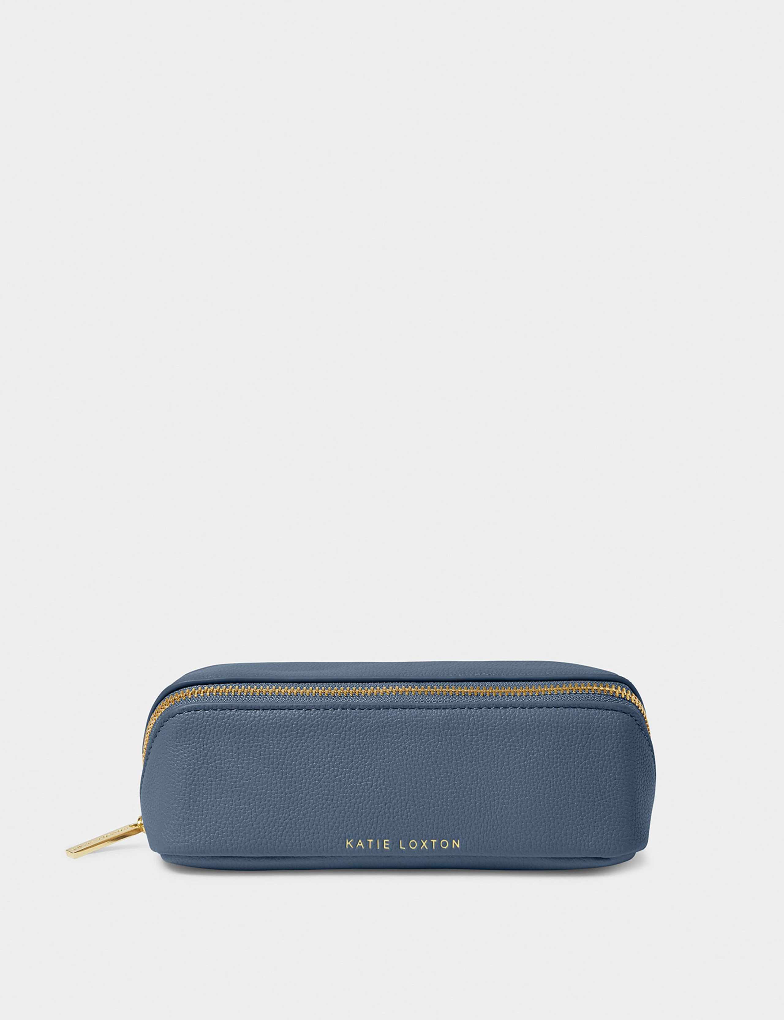Faux Leather Small Make-Up Bag