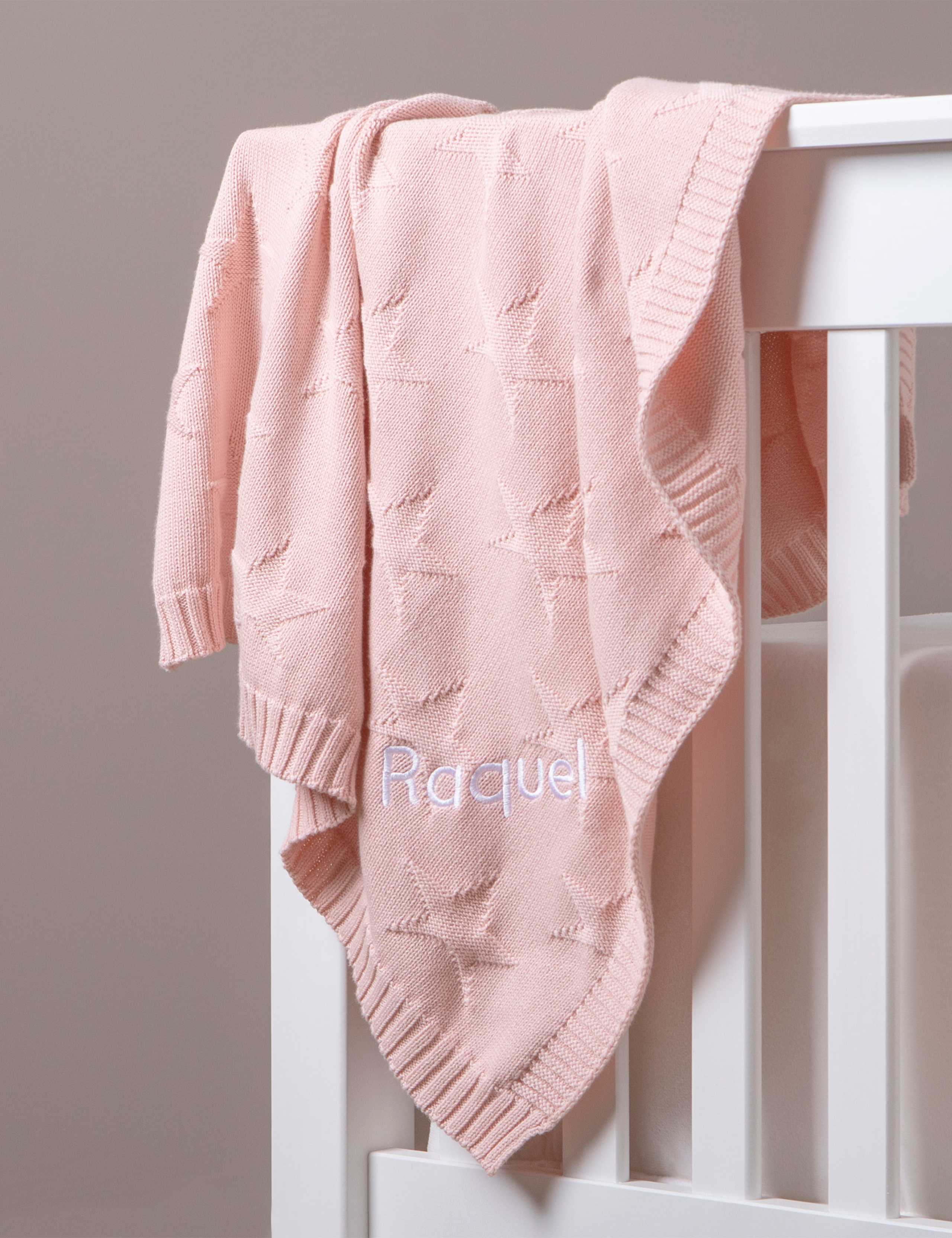 Personalised Star Jaquard Throw