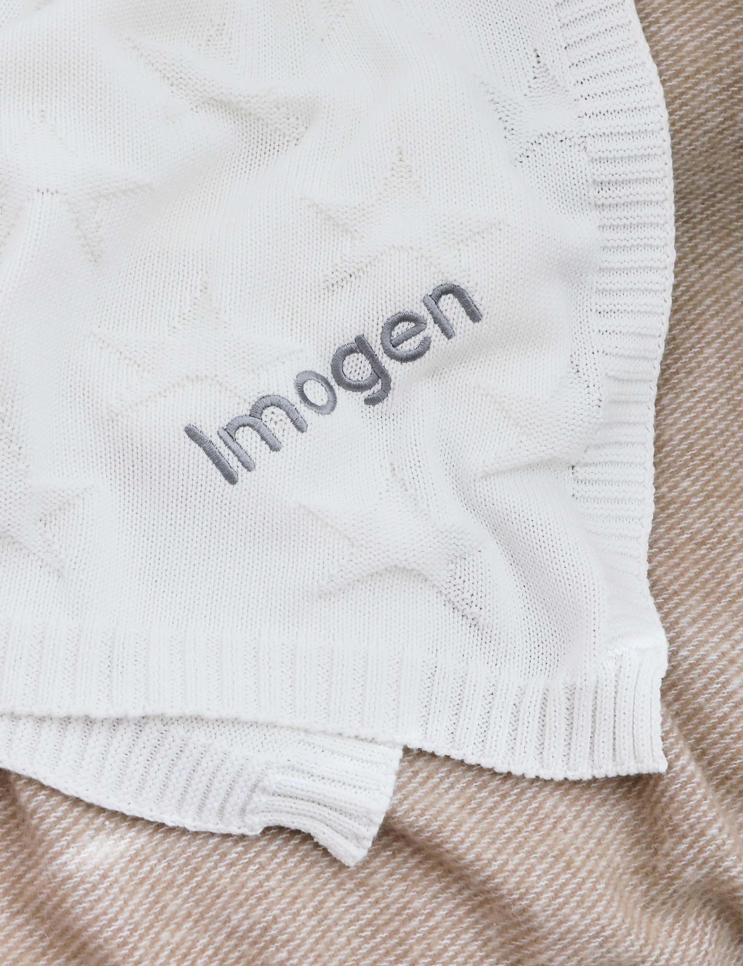 Personalised Star Jaquard Throw