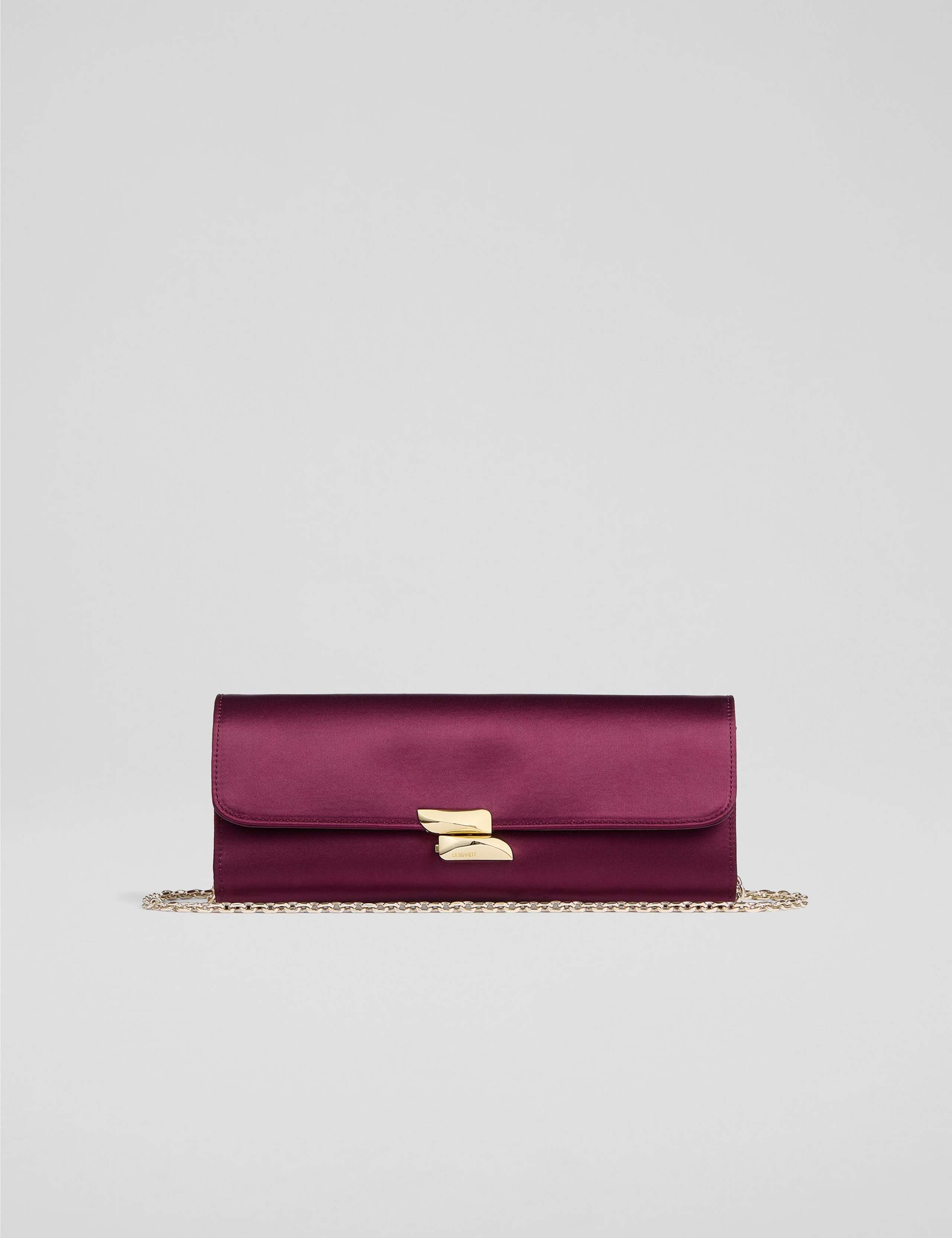 Satin Clutch Bag