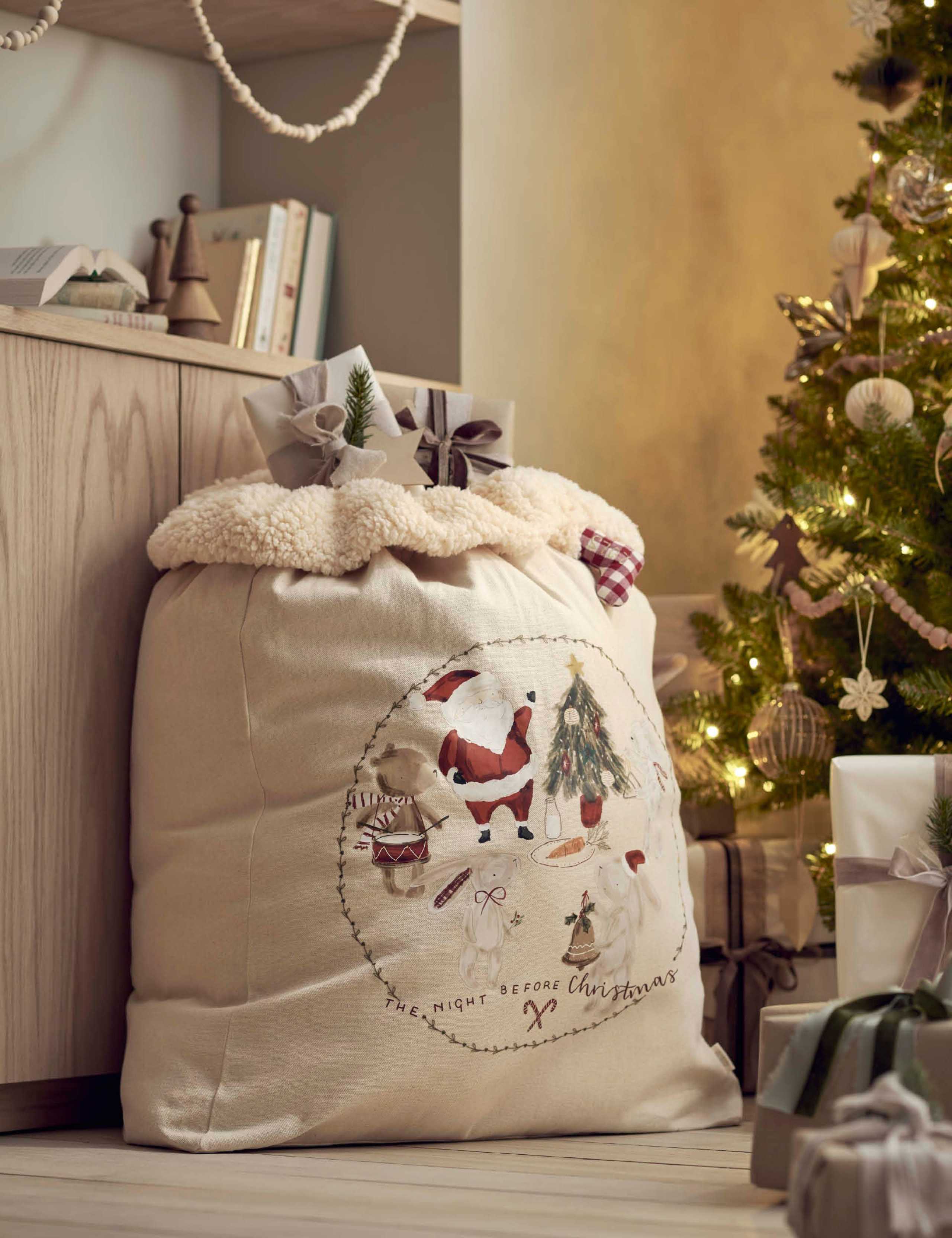 Pure Cotton Christmas Sack
