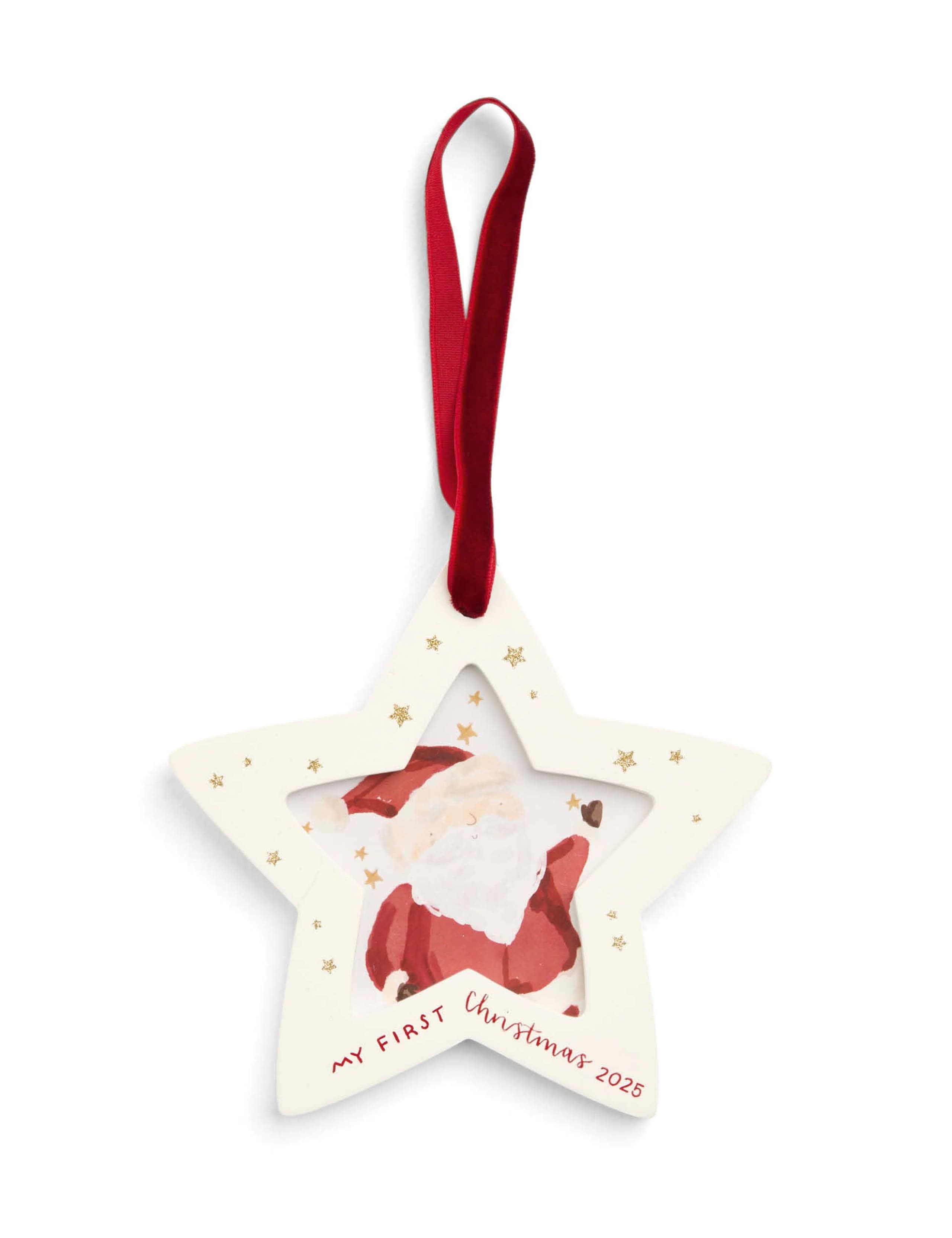 Christmas Star Frame Decoration 2025