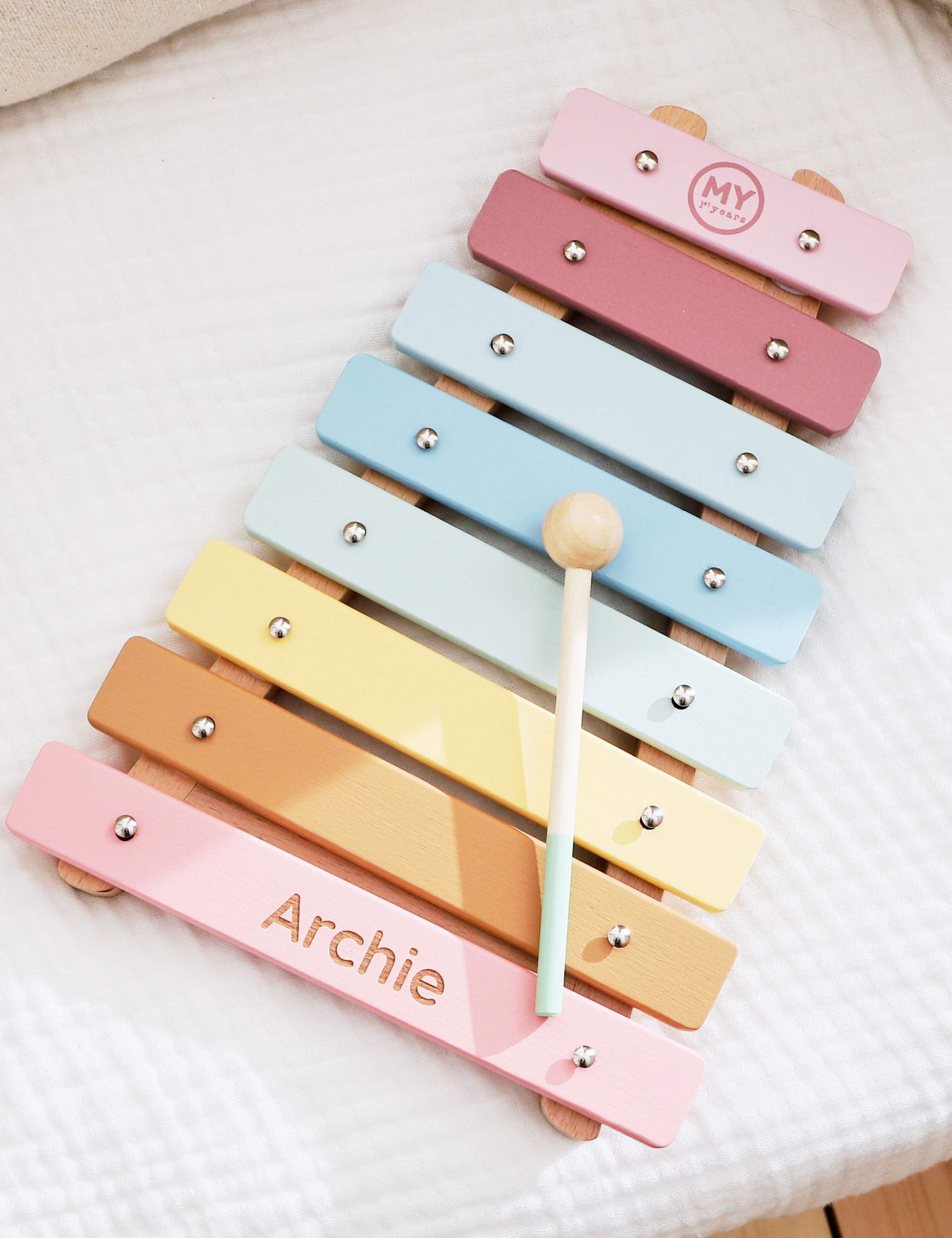 Personalised Xylophone Wooden Toy FSC®